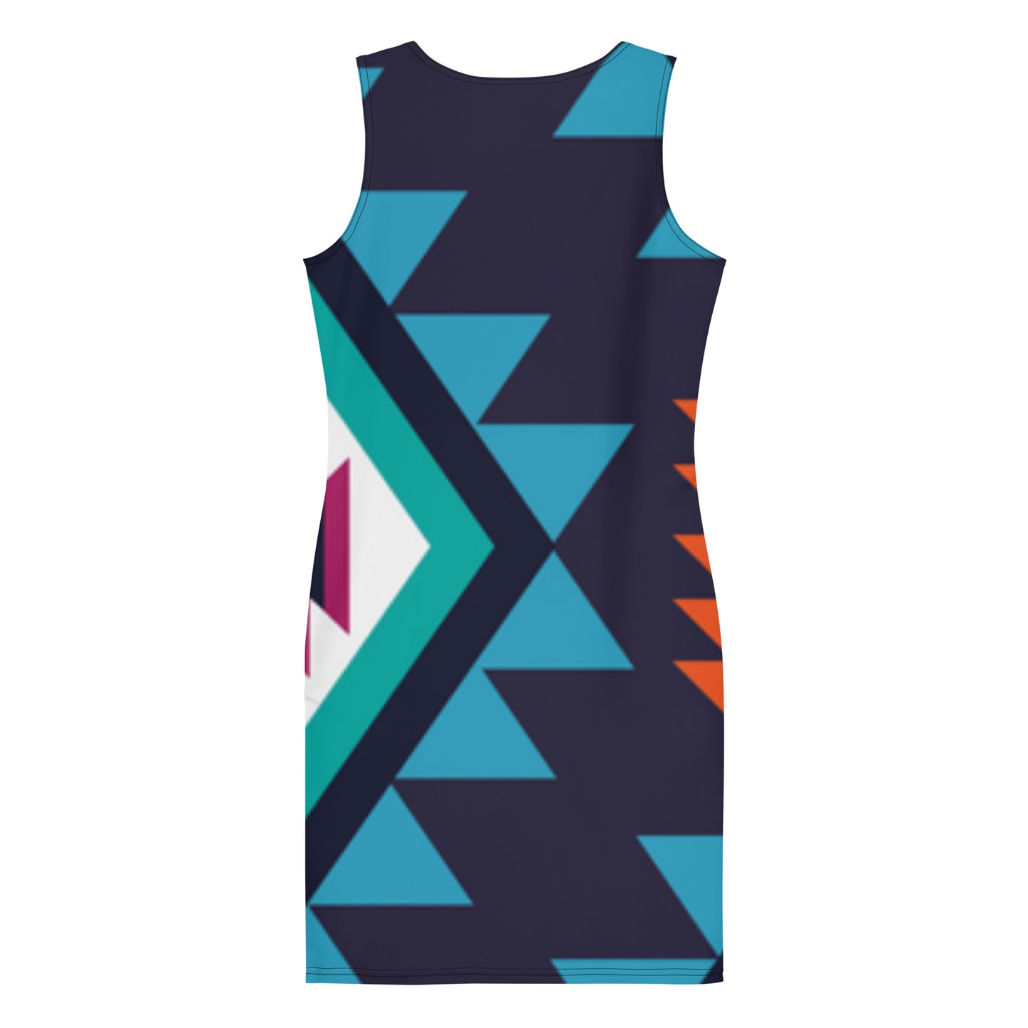 All-Over Print Bodycon dress