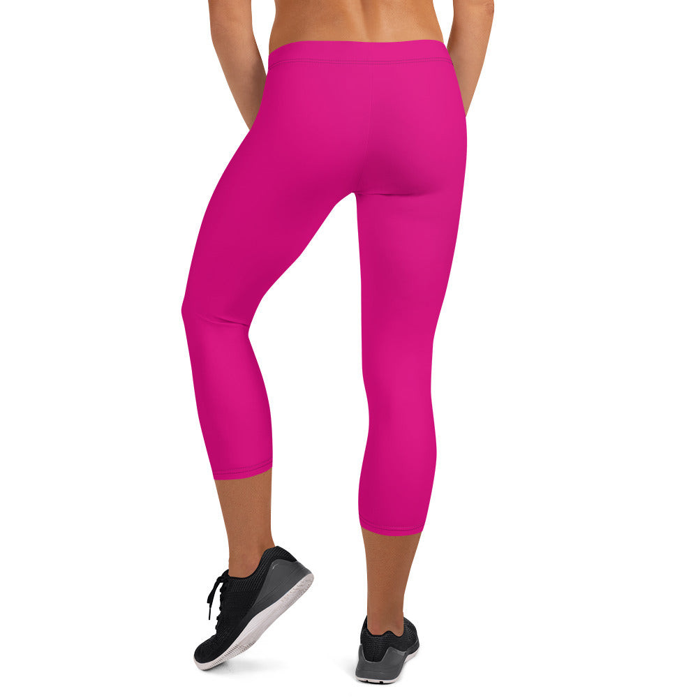 Pink Capri Leggings