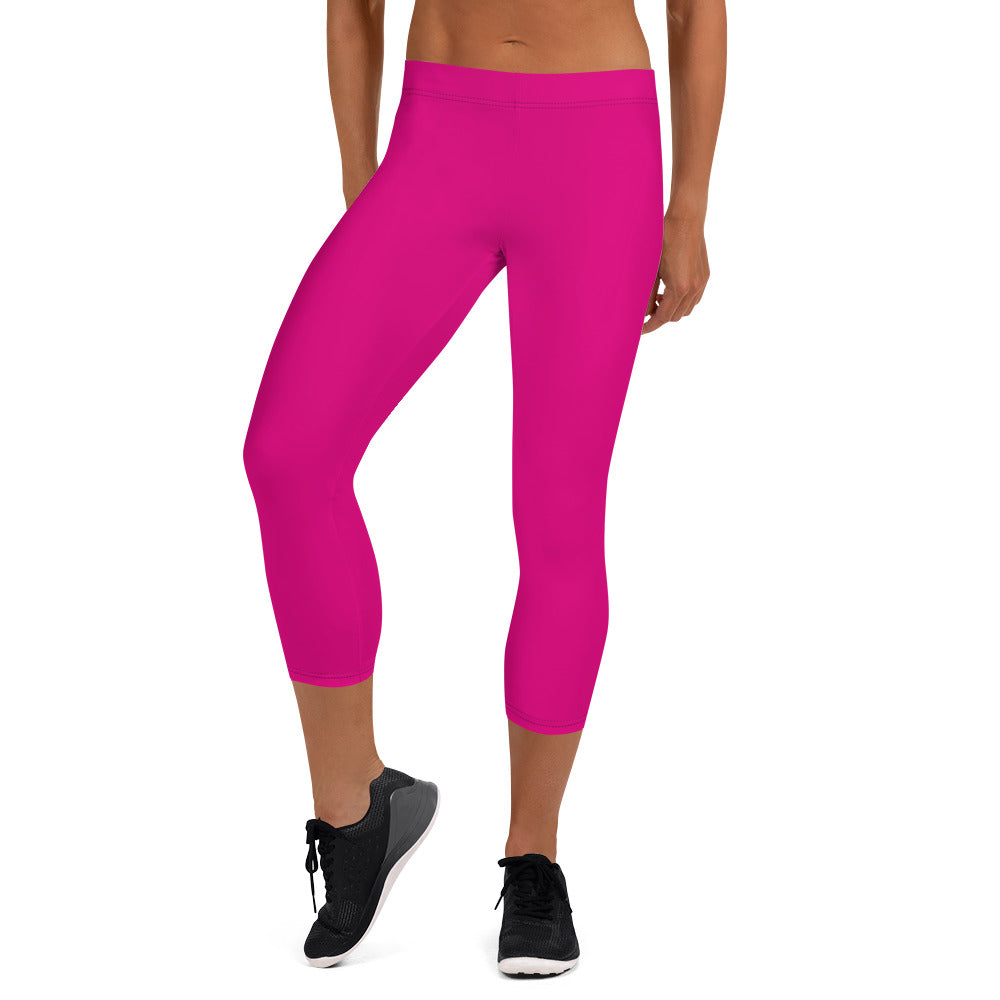 Pink Capri Leggings