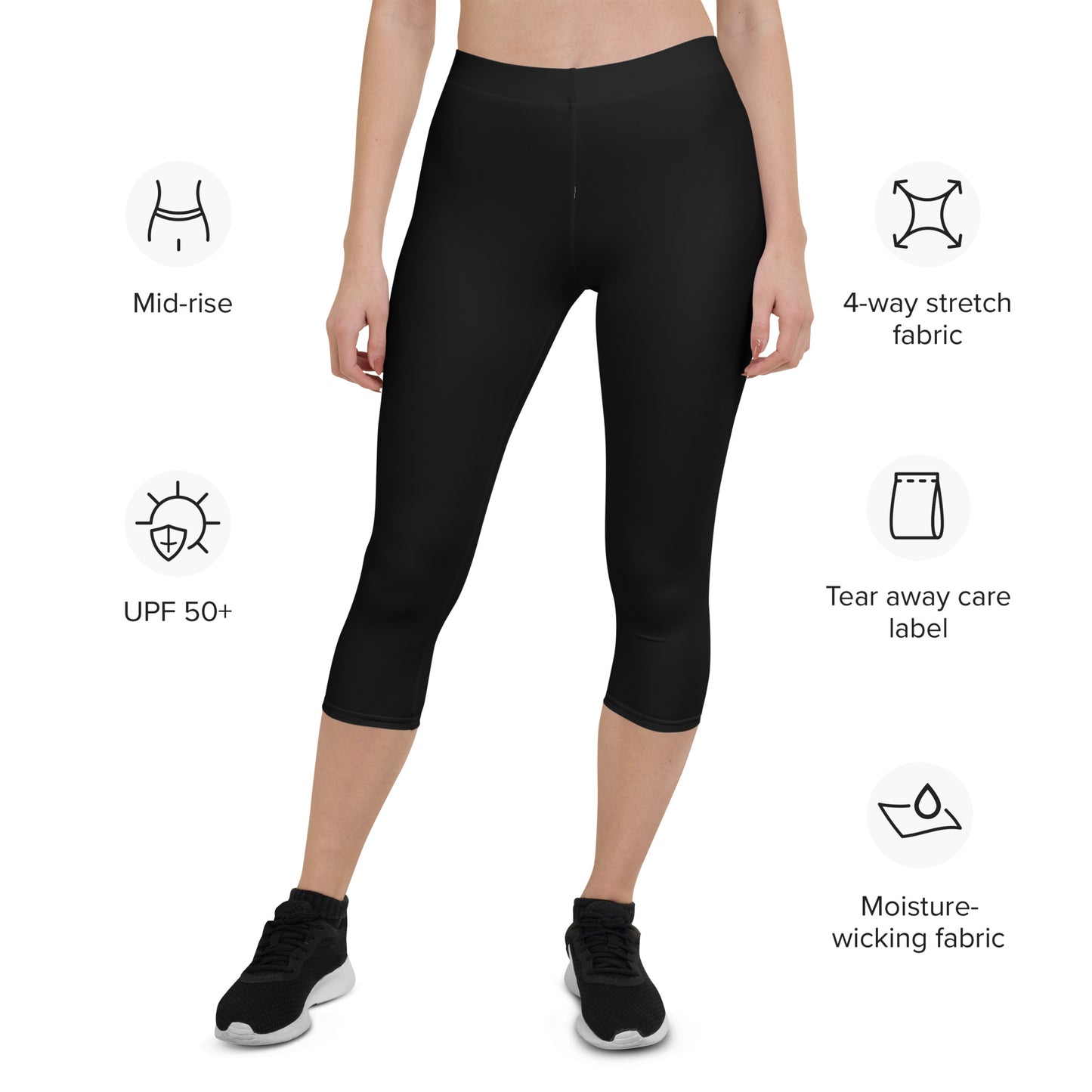 Black Capri Leggings