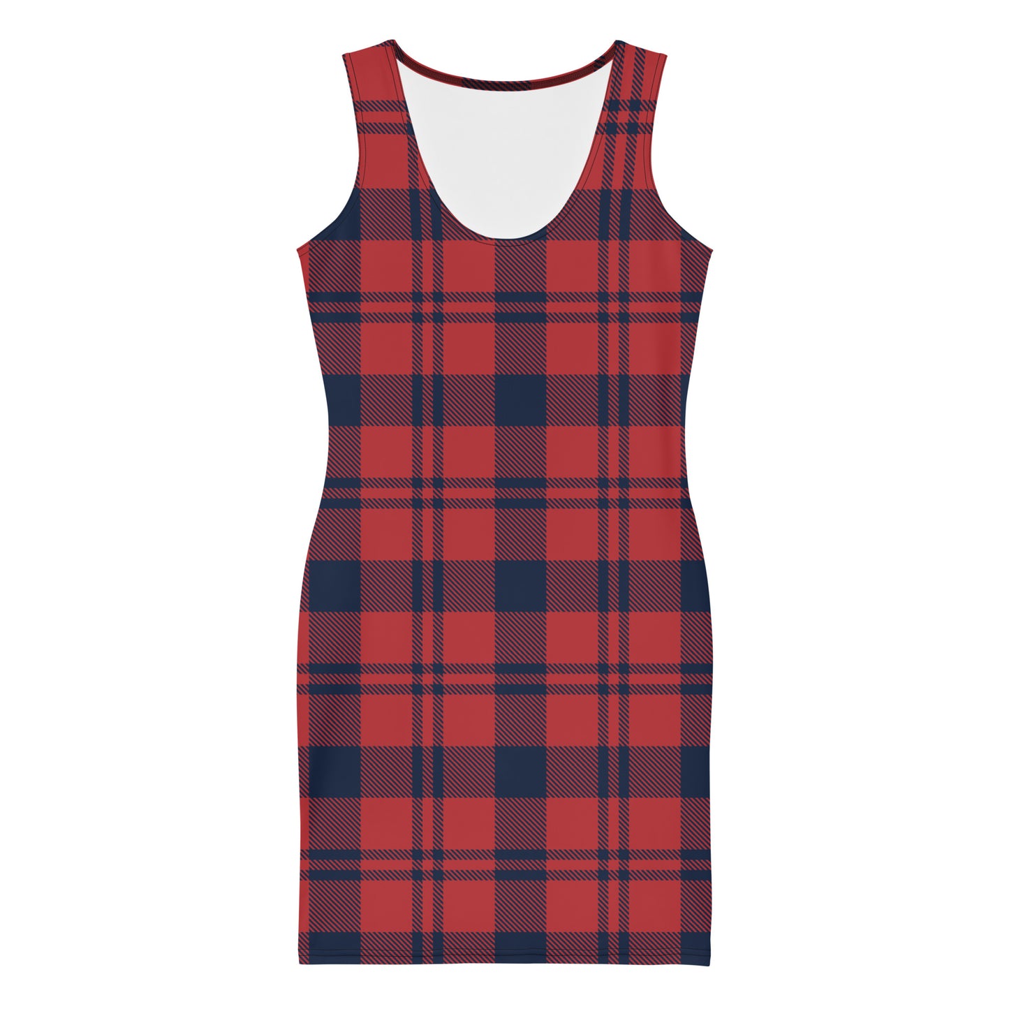 Plaid Sublimation Cut & Sew Dress