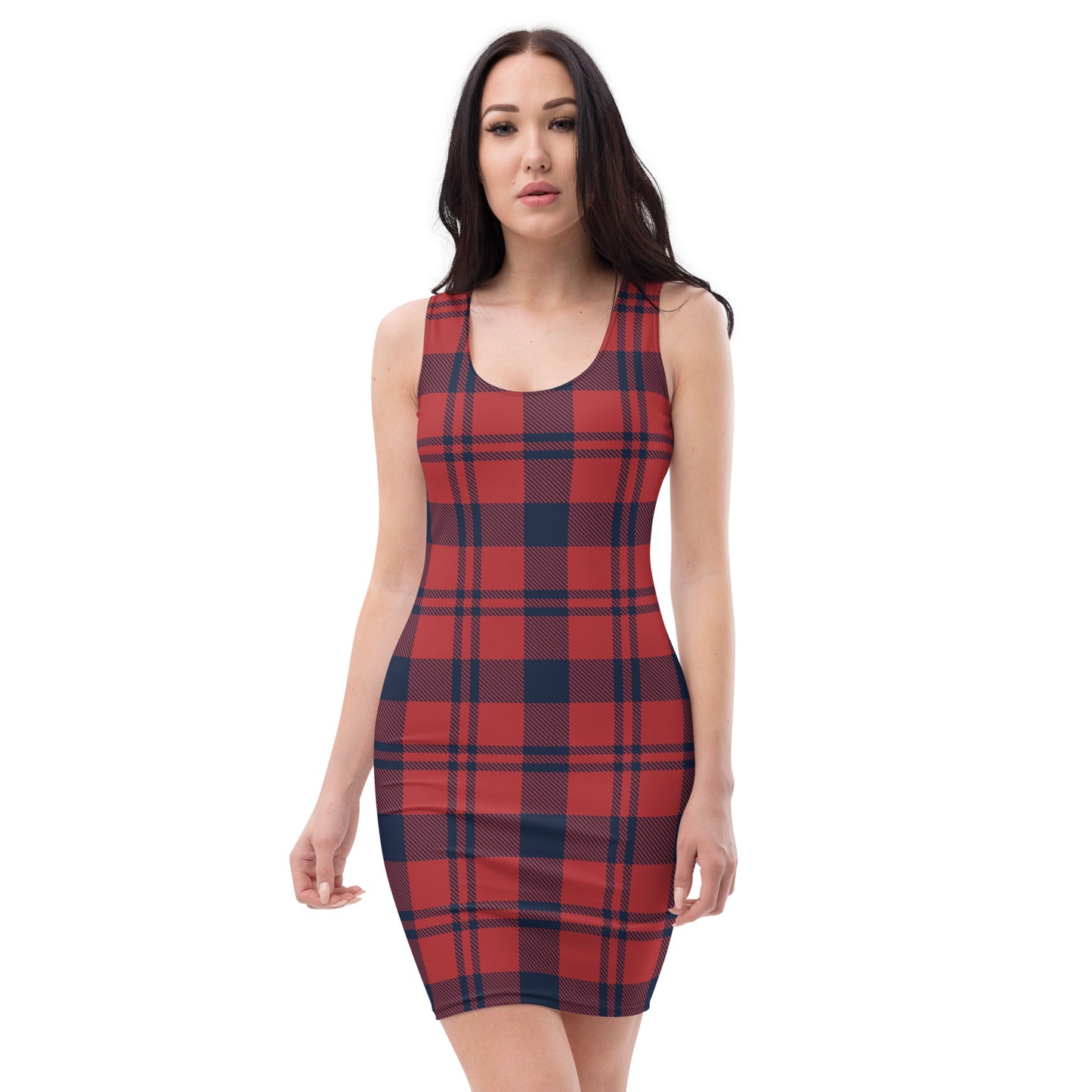 Plaid Sublimation Cut & Sew Dress