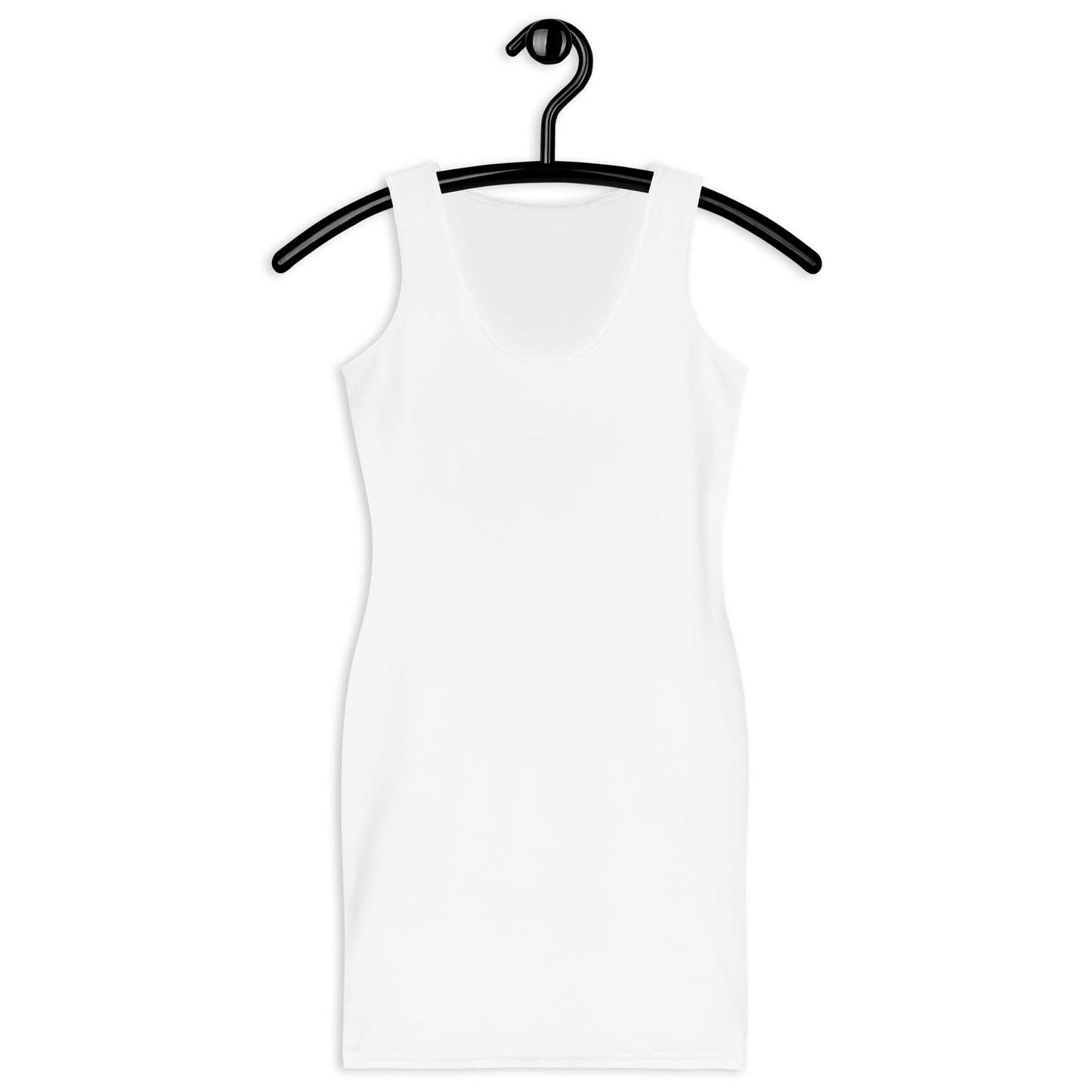 White Sublimation Cut & Sew Dress