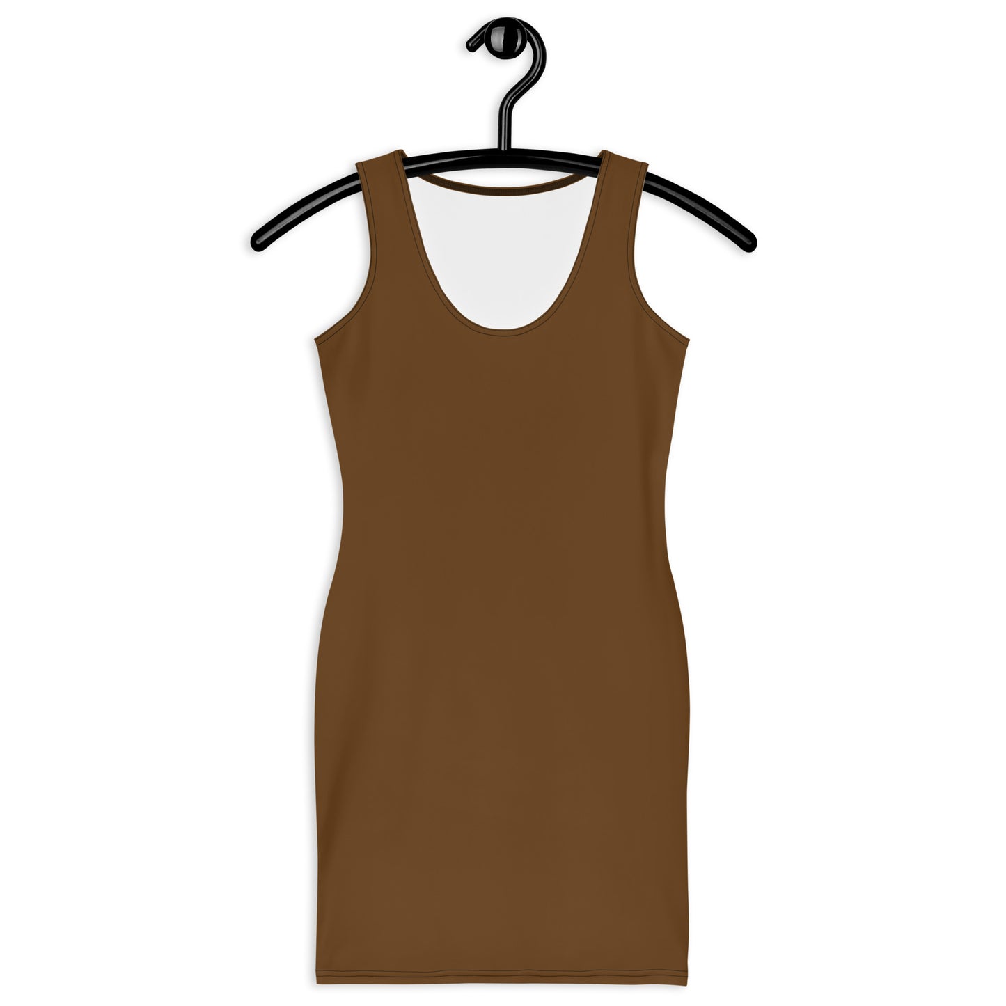 Brown Sublimation Cut & Sew Dress