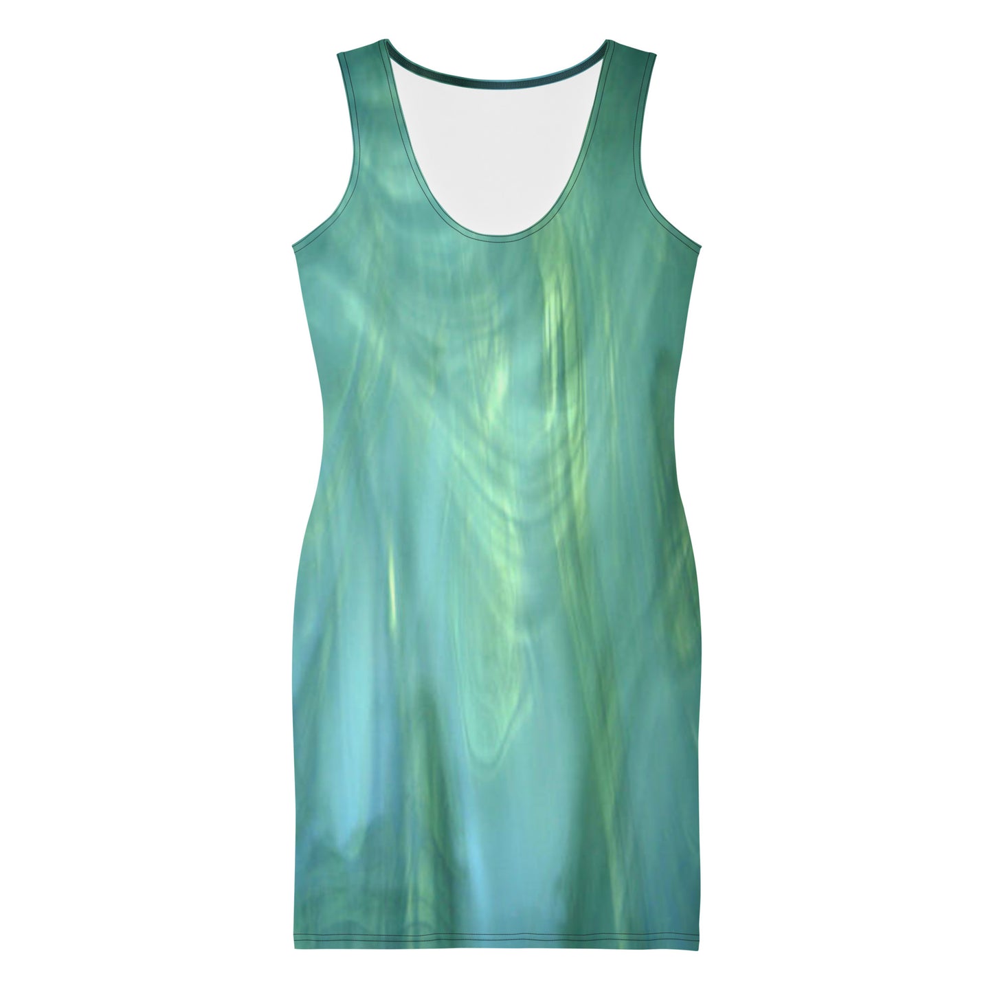 Green Sublimation Cut & Sew Dress