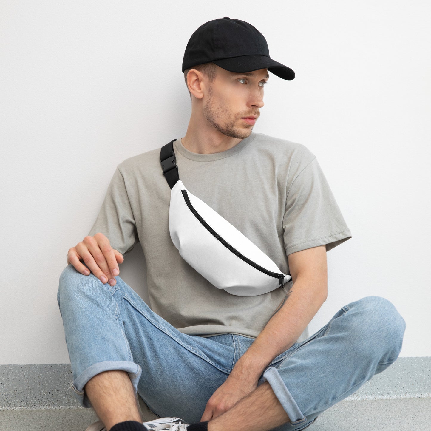 White Waist Bag