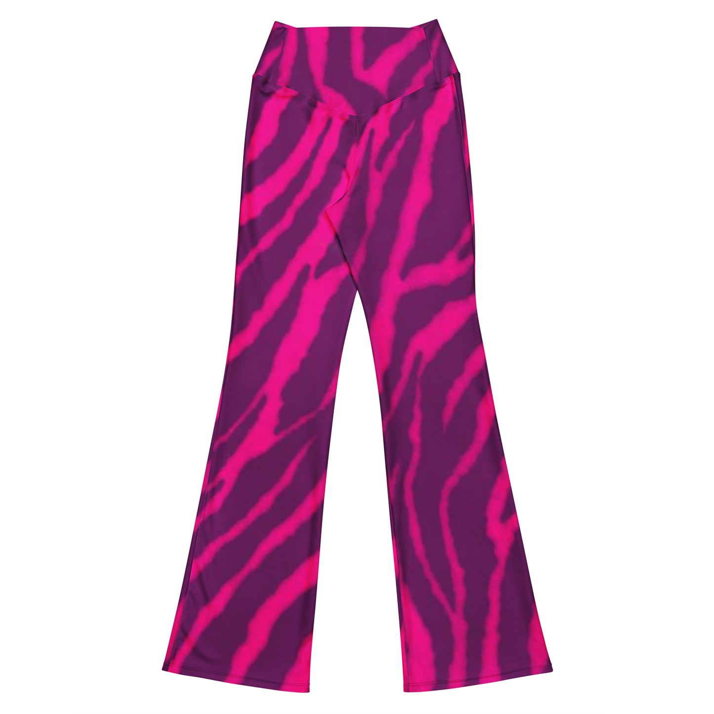 Zebra Print Flare leggings