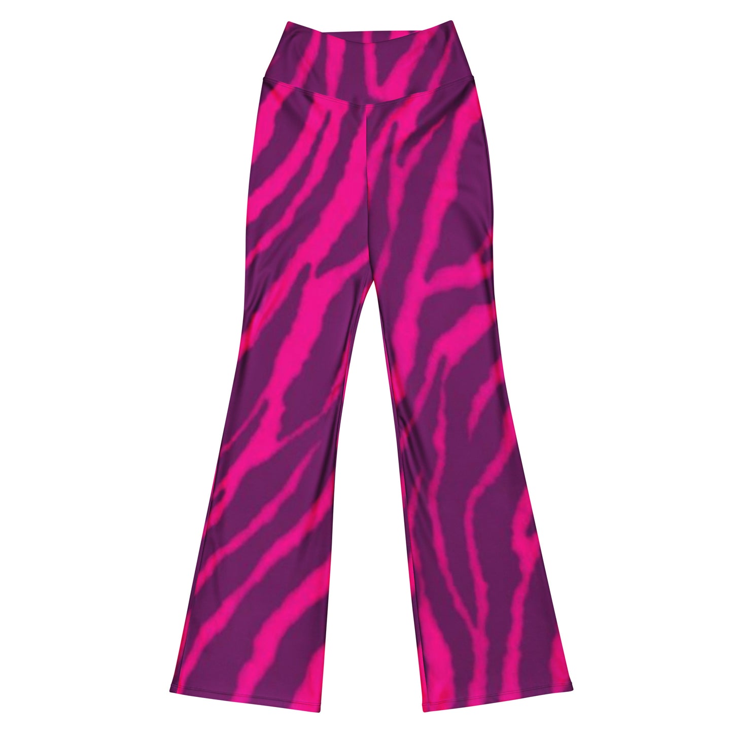 Zebra Print Flare leggings