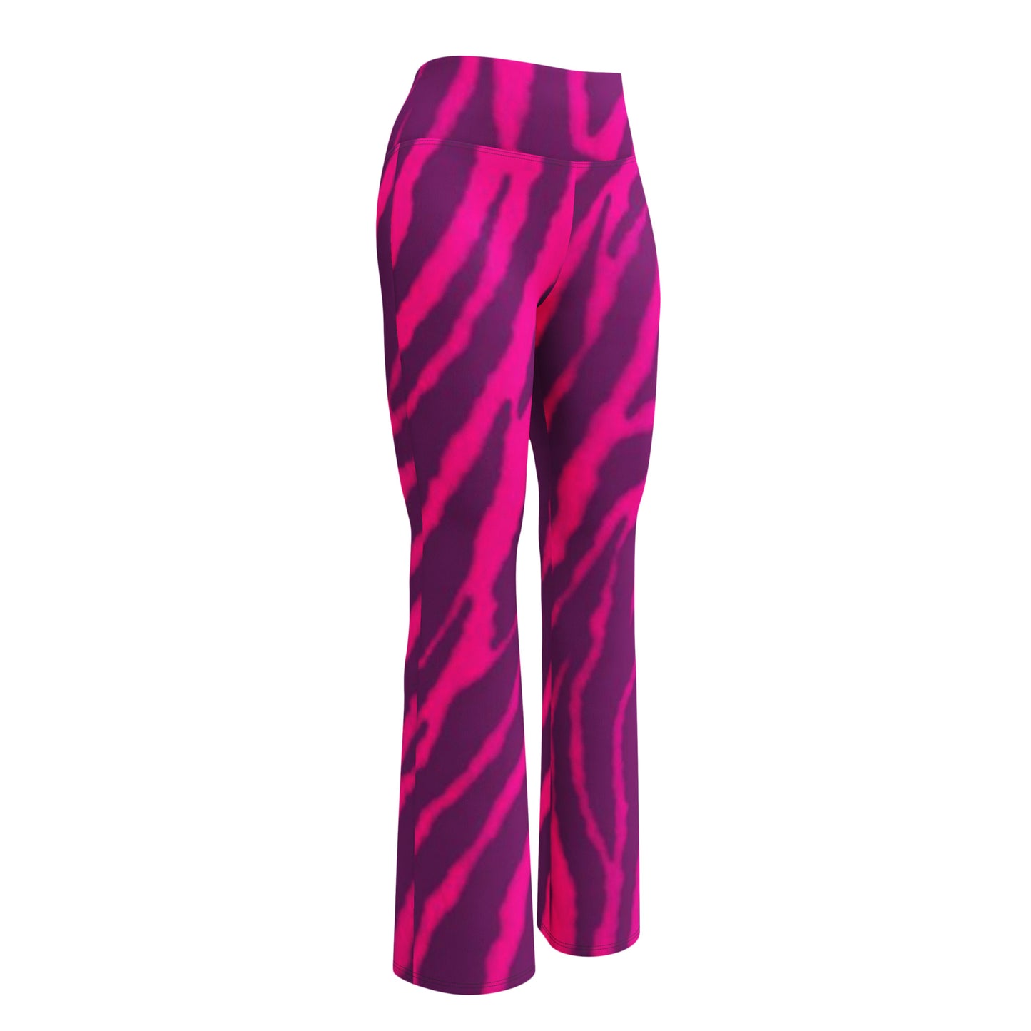 Zebra Print Flare leggings