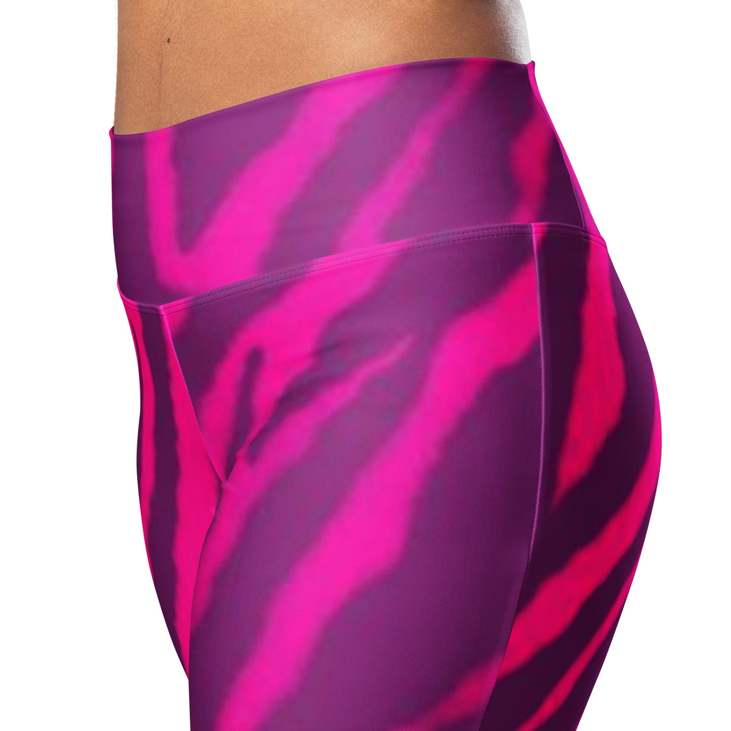 Zebra Print Flare leggings