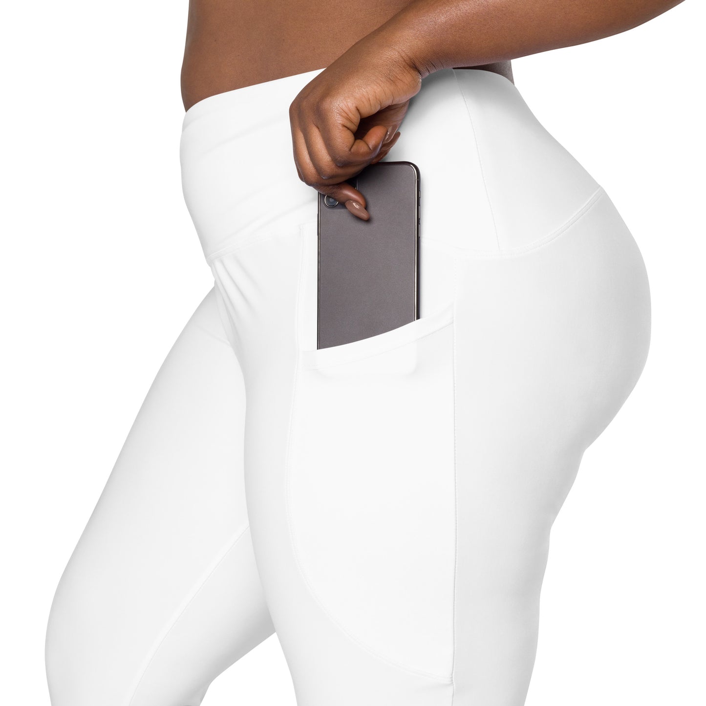 White Leggings with pockets