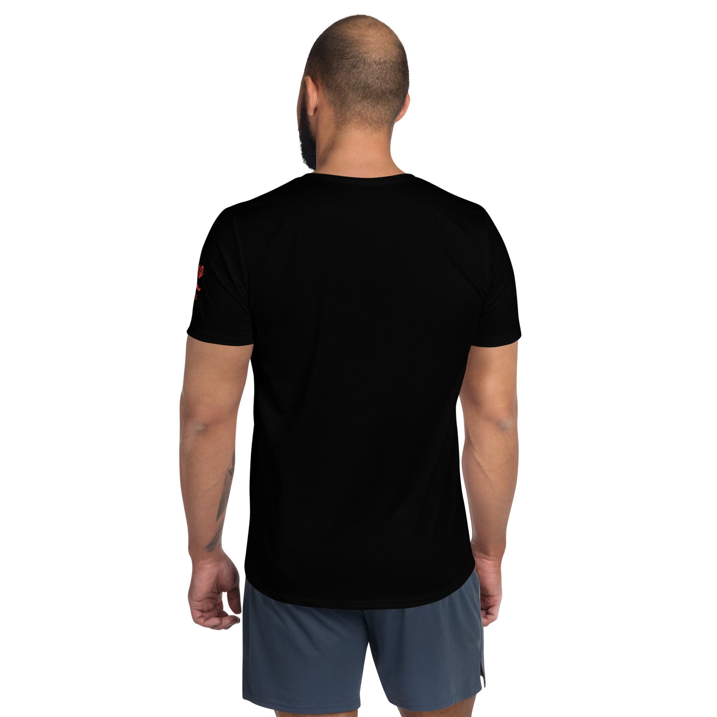 Hearth Print Men's Athletic T-shirt