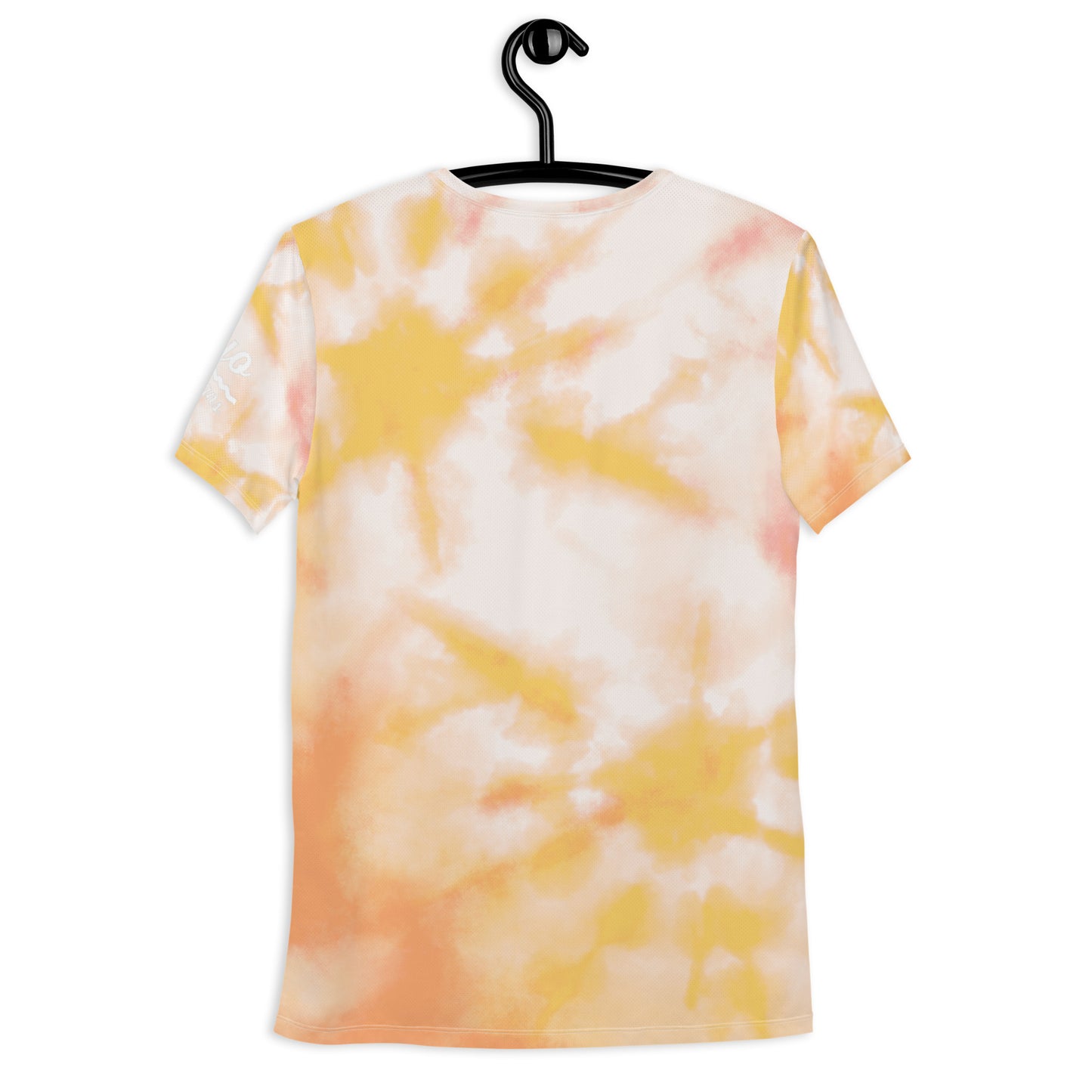 Orange Splash Men's Athletic T-shirt