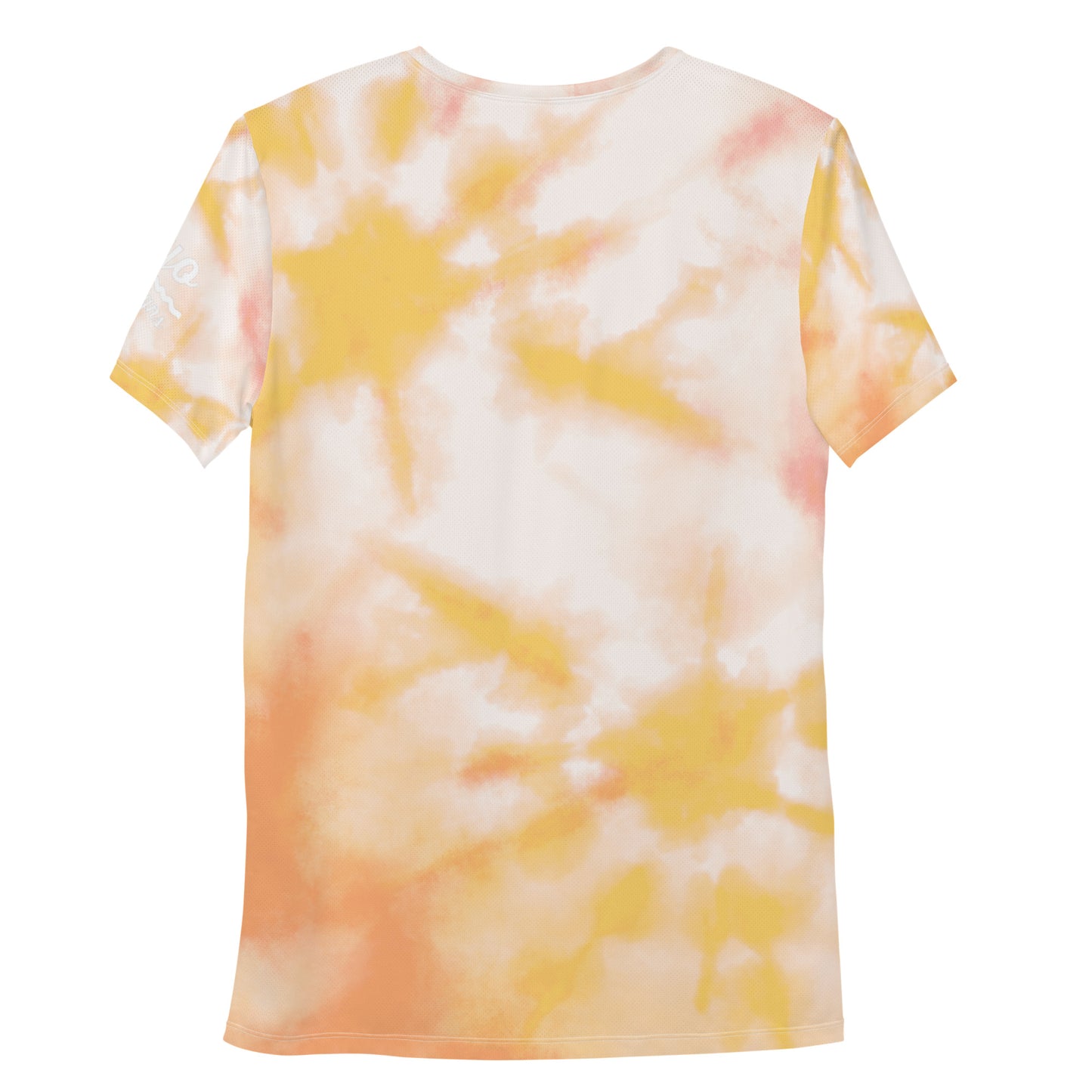 Orange Splash Men's Athletic T-shirt