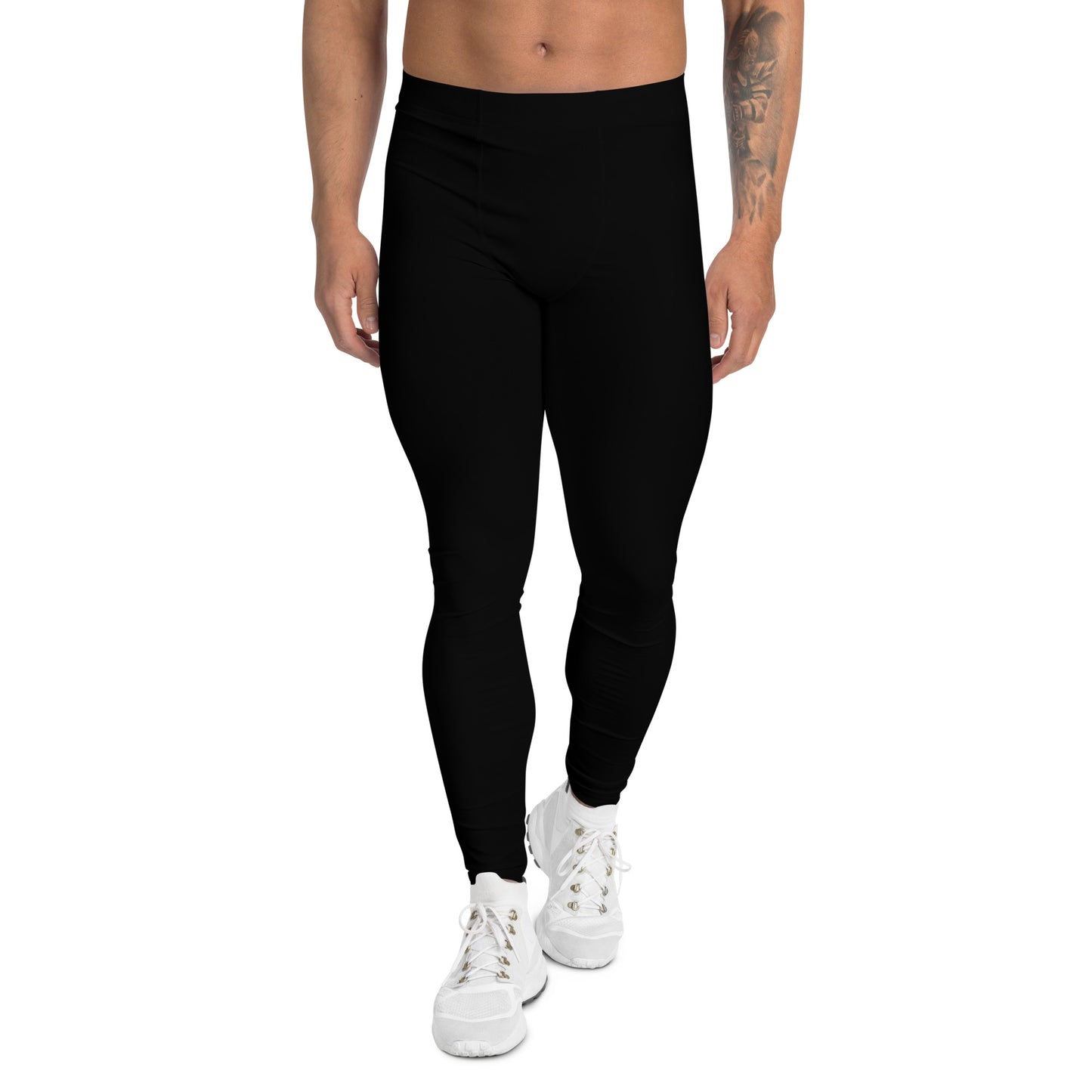 Men's  Black Leggings