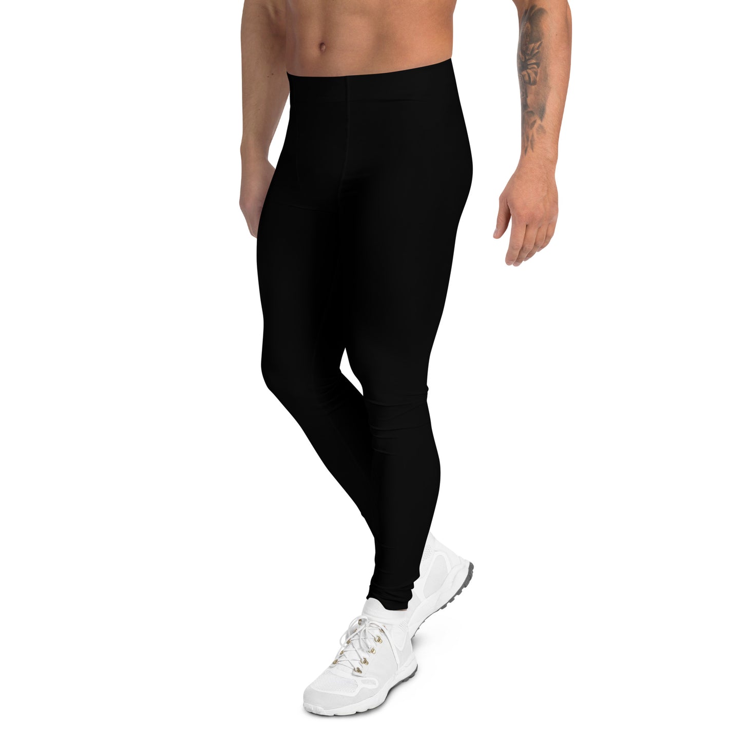 Men's  Black Leggings