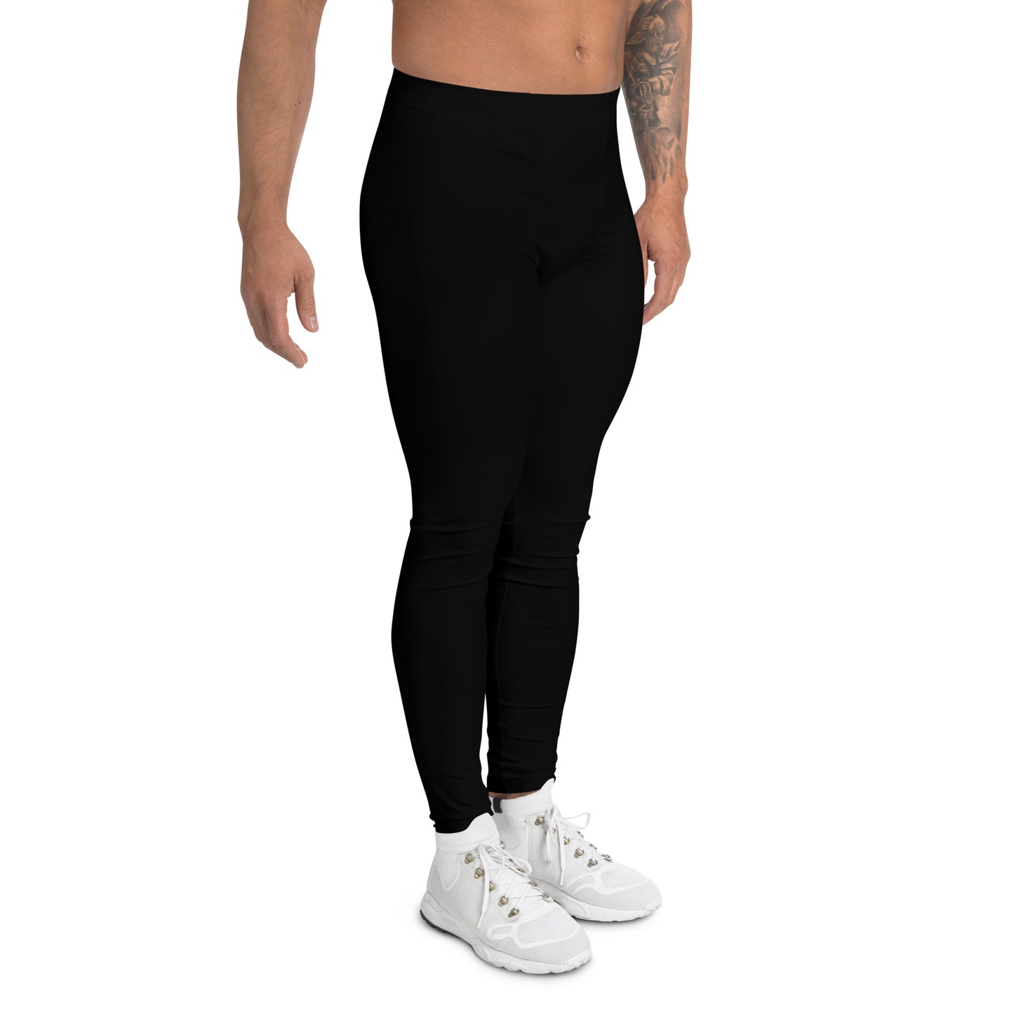 Men's  Black Leggings