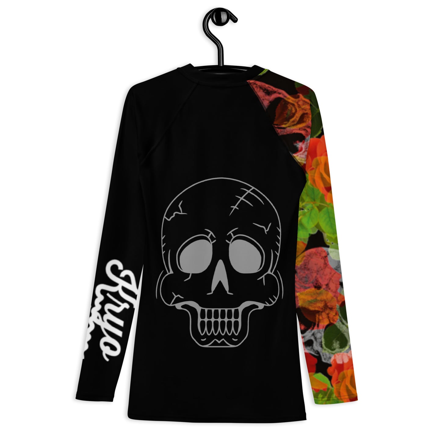 Skull Print Rash Guard