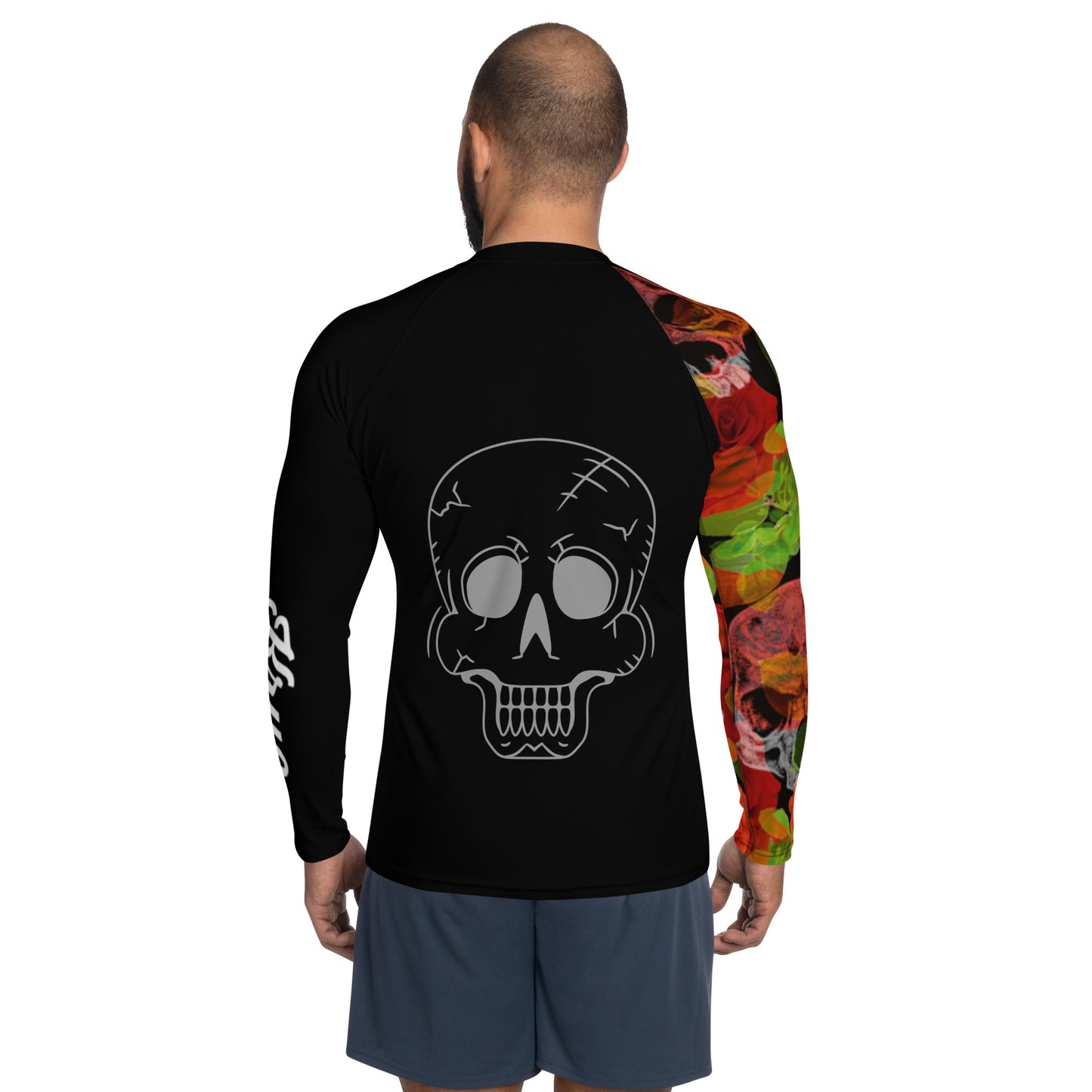 Skull Print Rash Guard