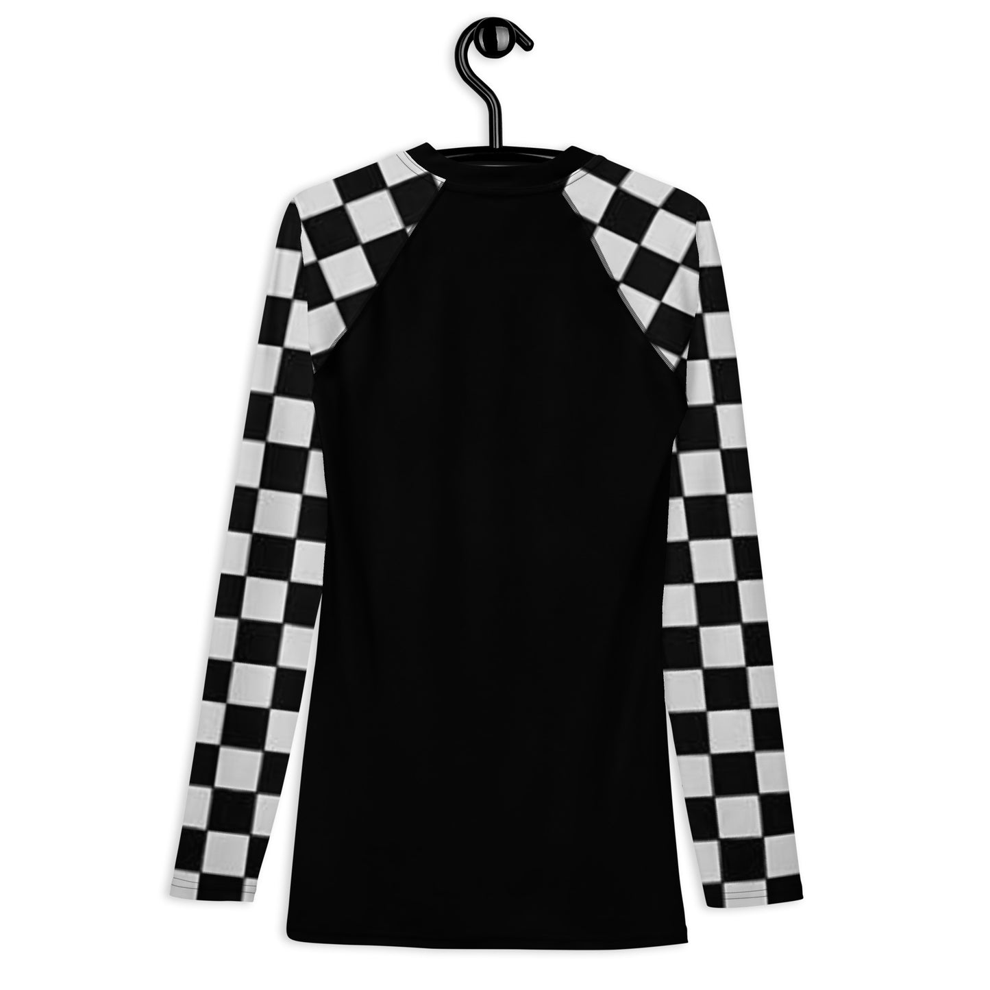 Men's  Chequered Sleeve Rash Guard