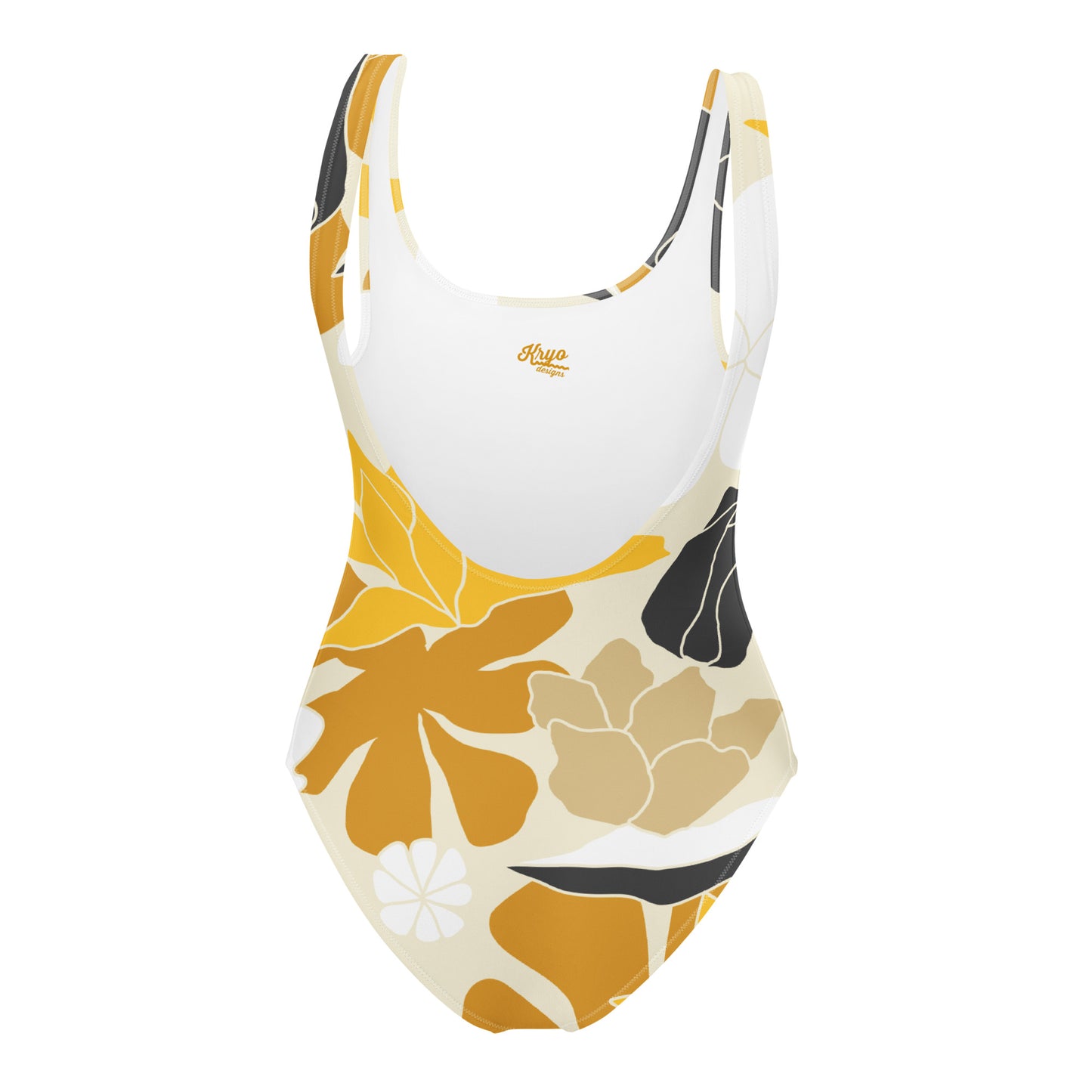 One-Piece Bright Floral Swimsuit