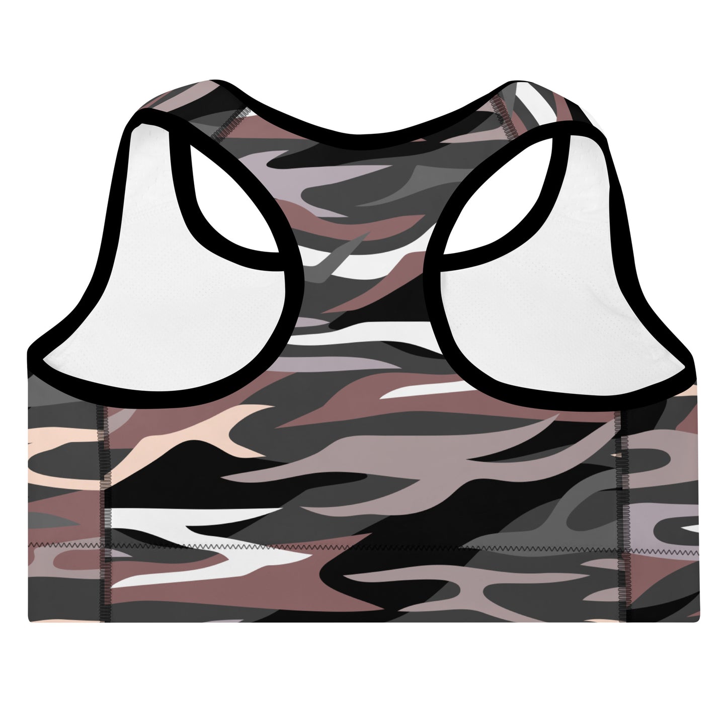 Camouflage Padded Sports Bra