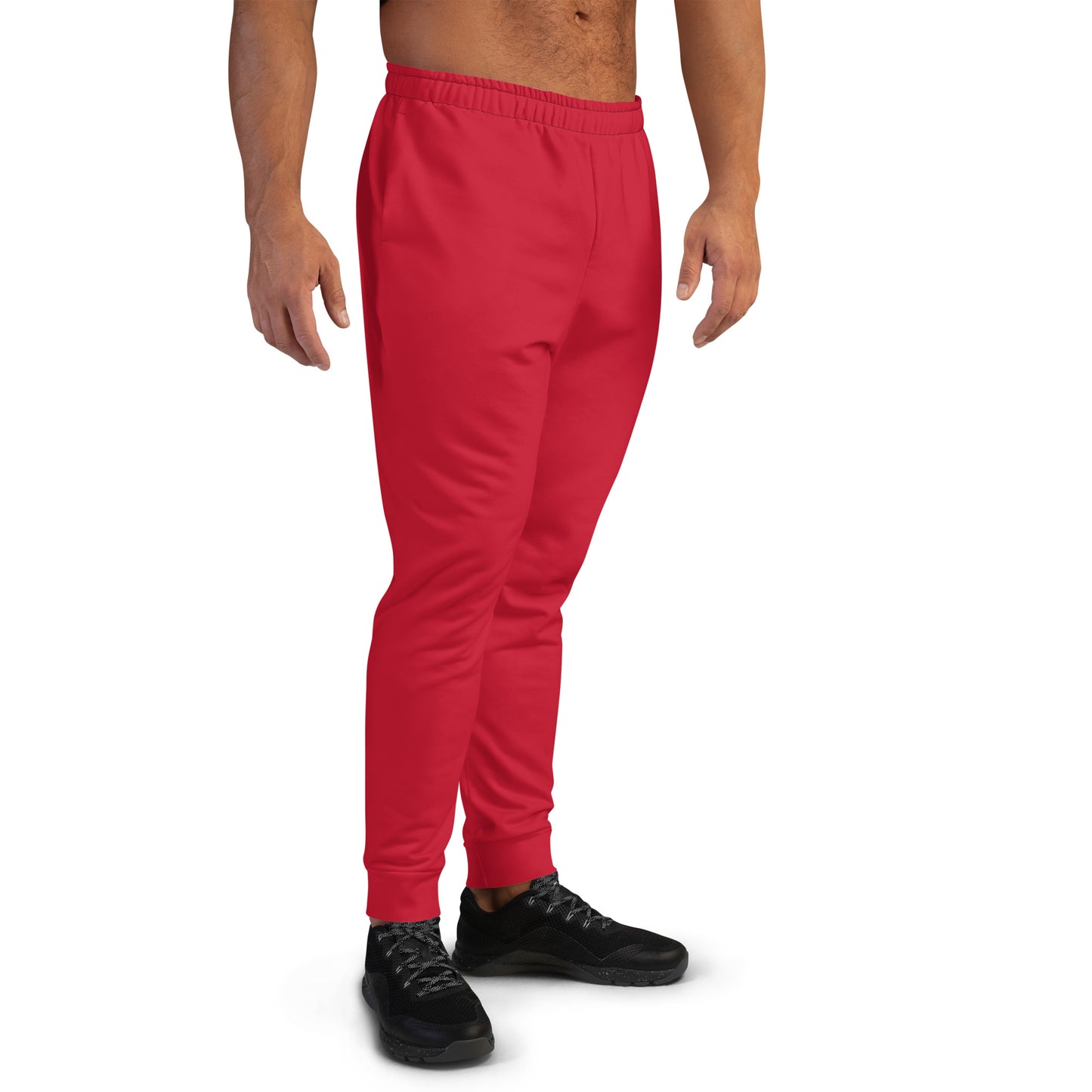 Men's Red Joggers