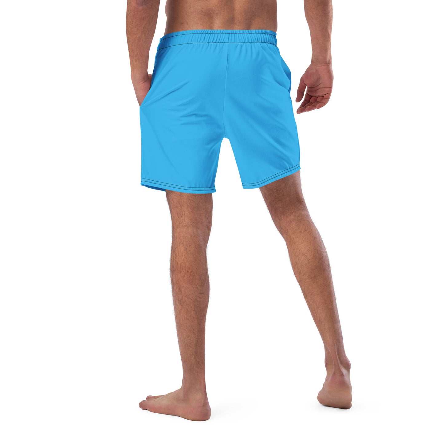 Men's Blue swim trunks