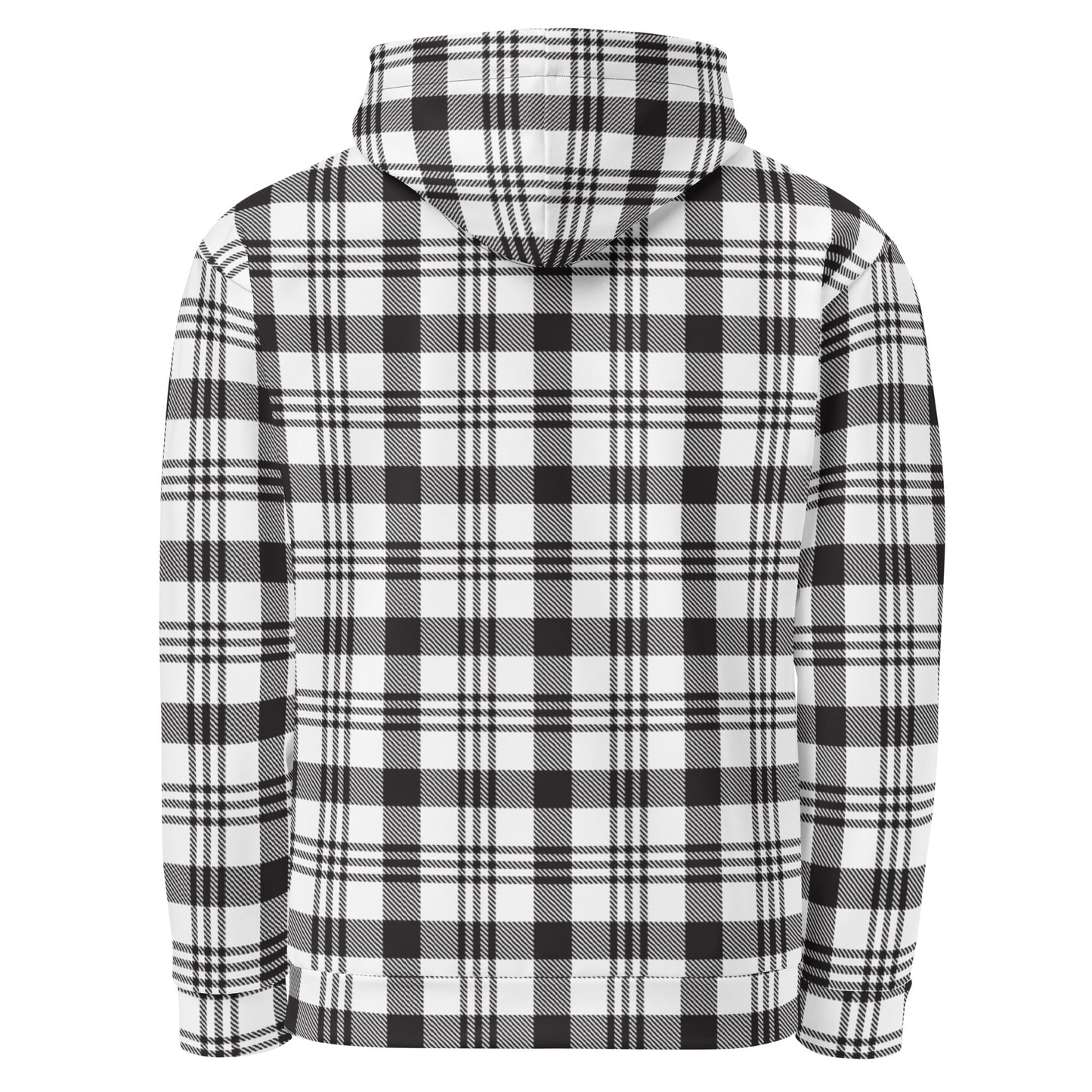 Womens Chequered Hoodie