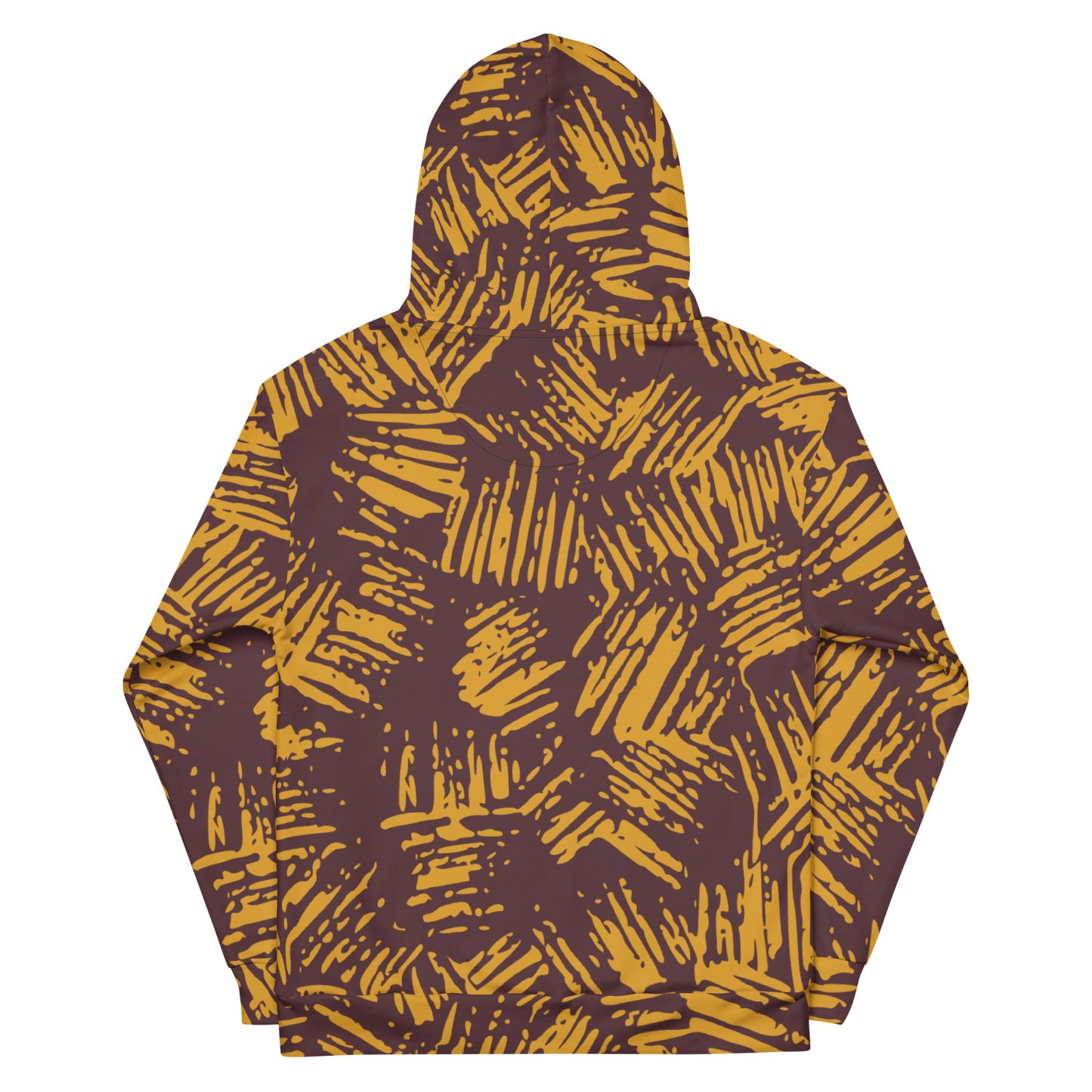 All-Over Abstract Print Hoodie