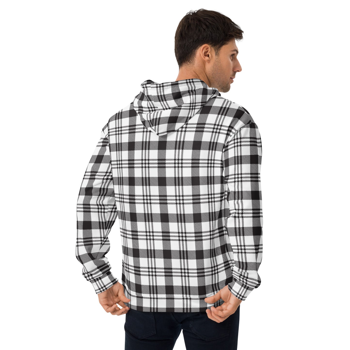 Men's Chequered Hoodie