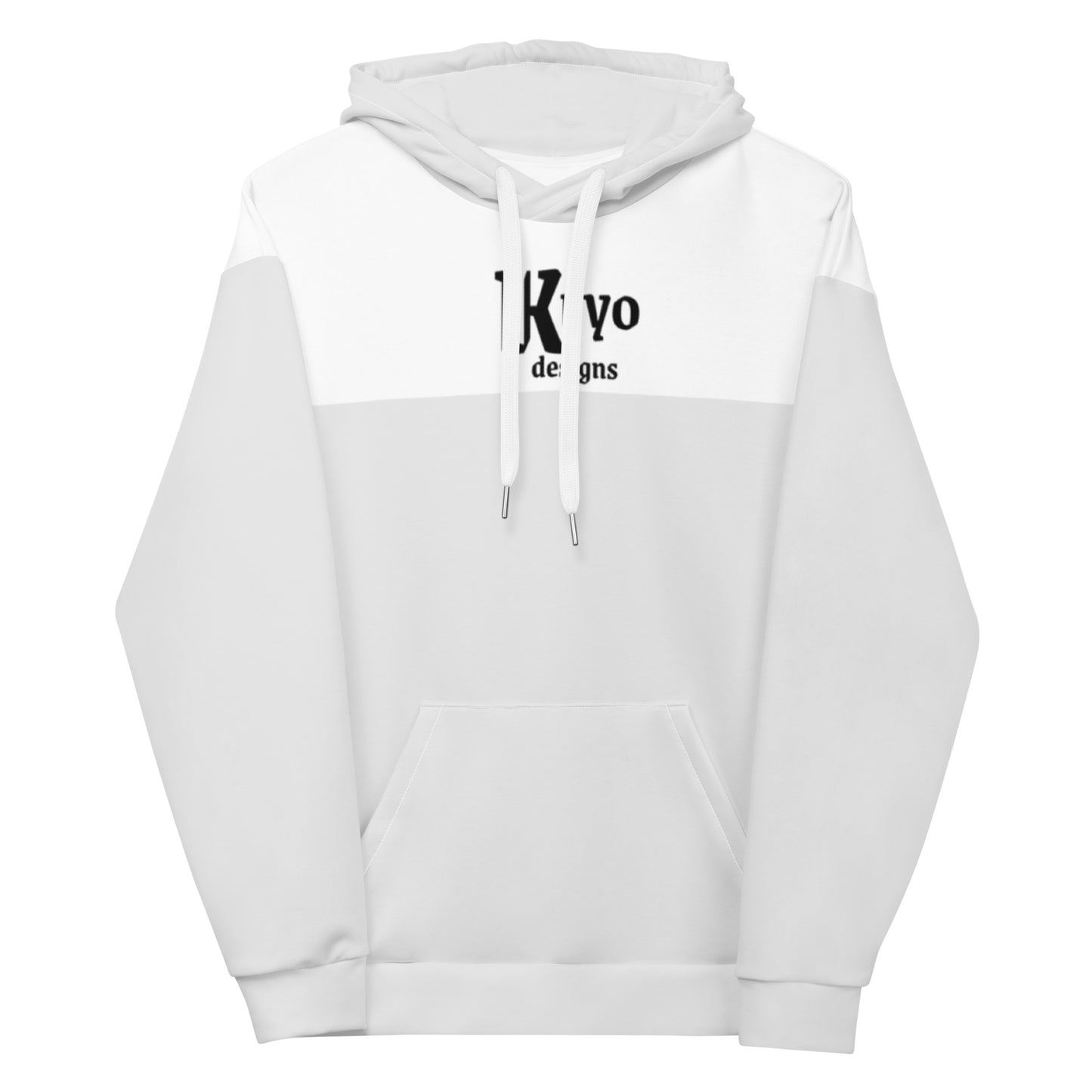 Men’s Hoodie Light Grey/White