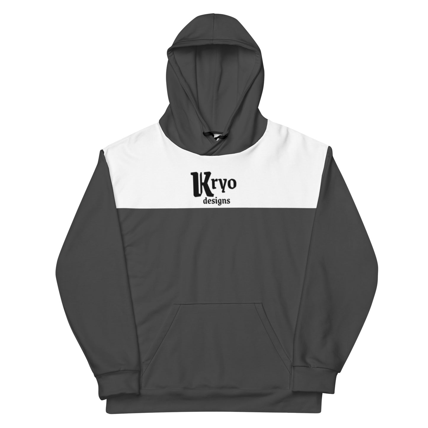 Men’s Hoodie Eclipse Grey/White