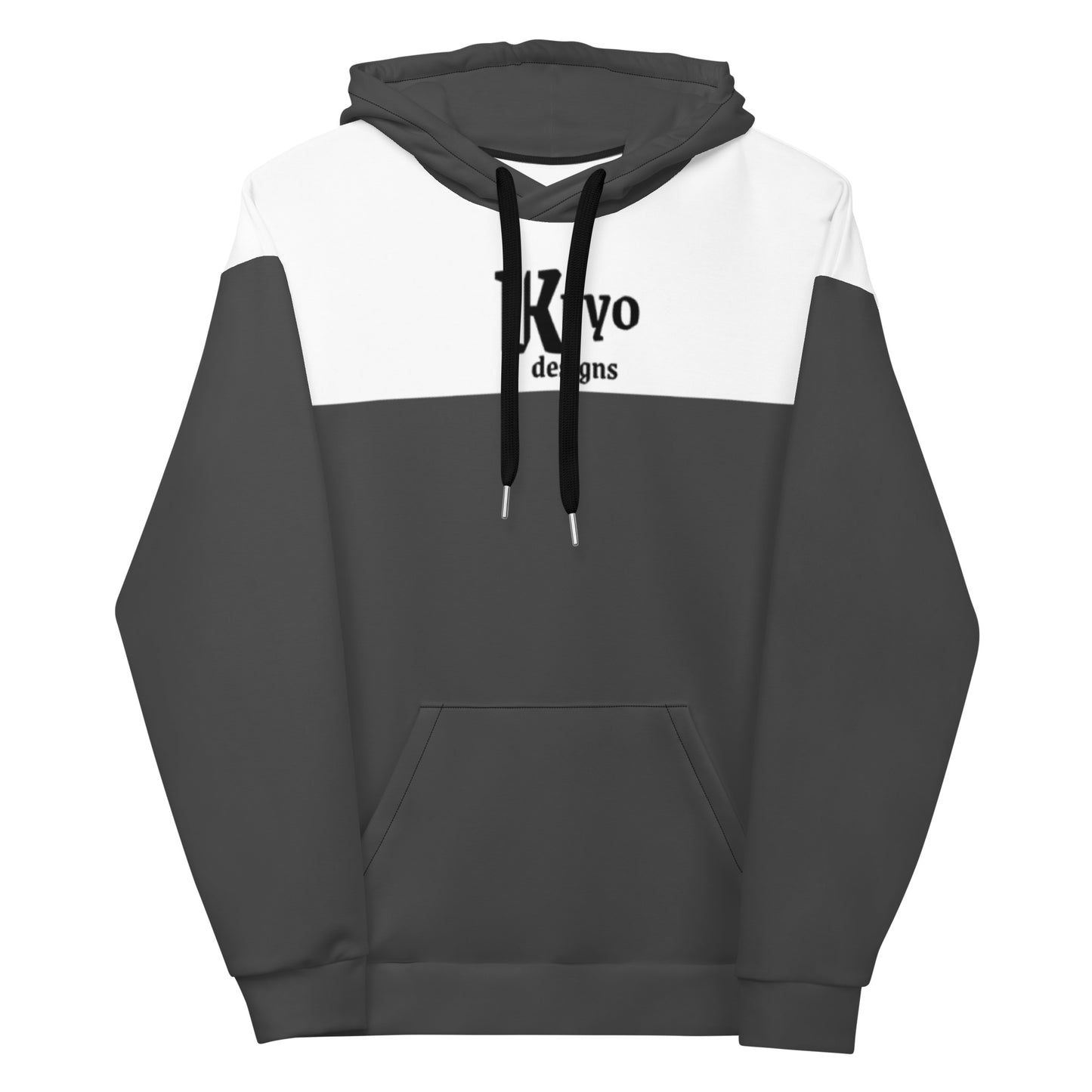 Men’s Hoodie Eclipse Grey/White