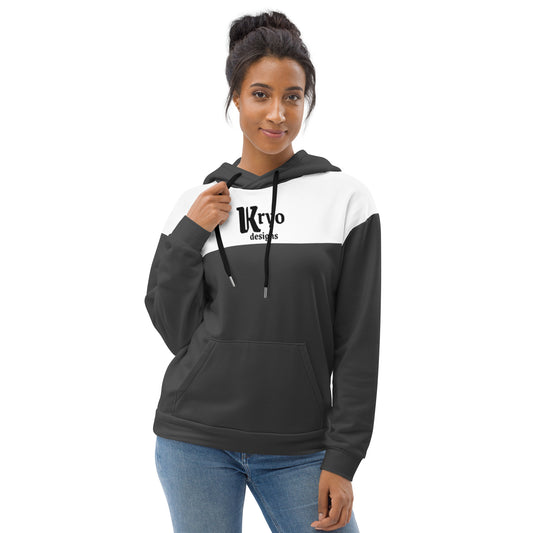 Women’s Hoodie Eclipse Grey/White