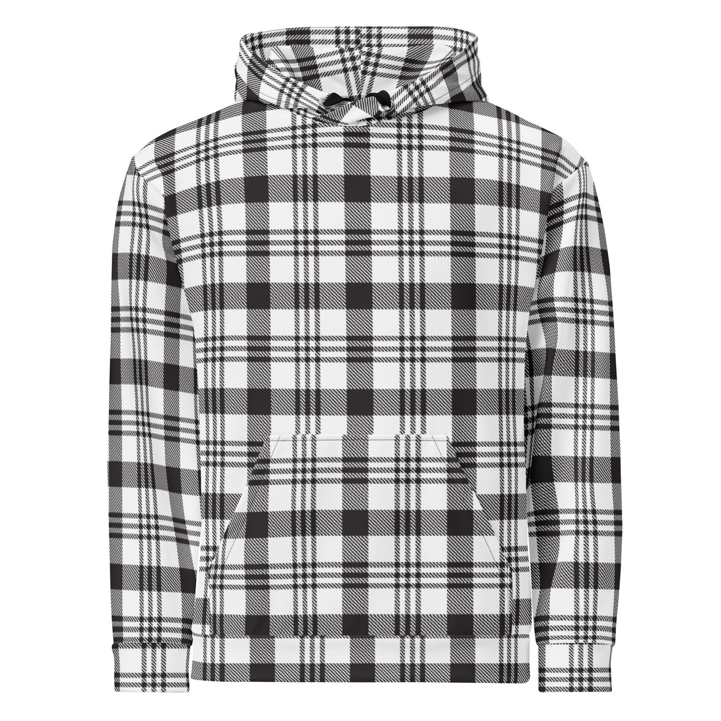 Womens Chequered Hoodie