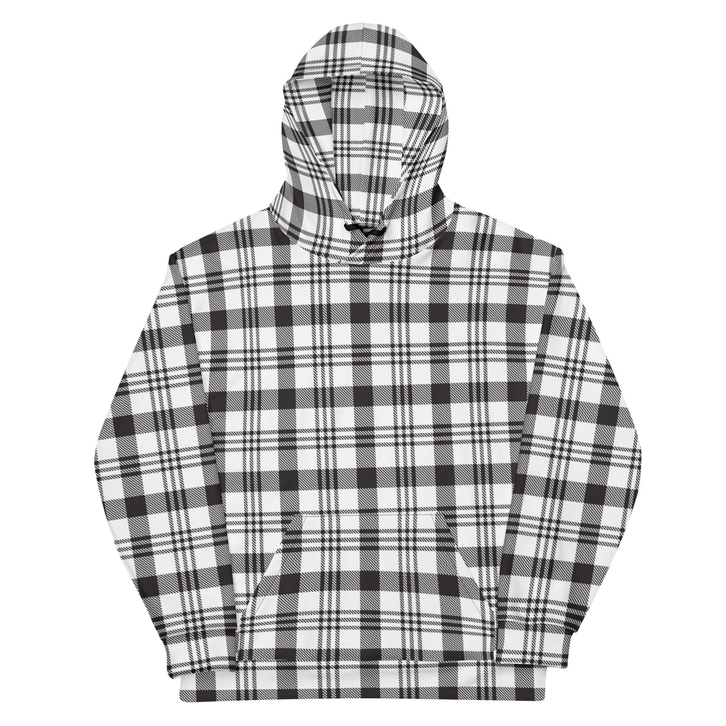 Womens Chequered Hoodie