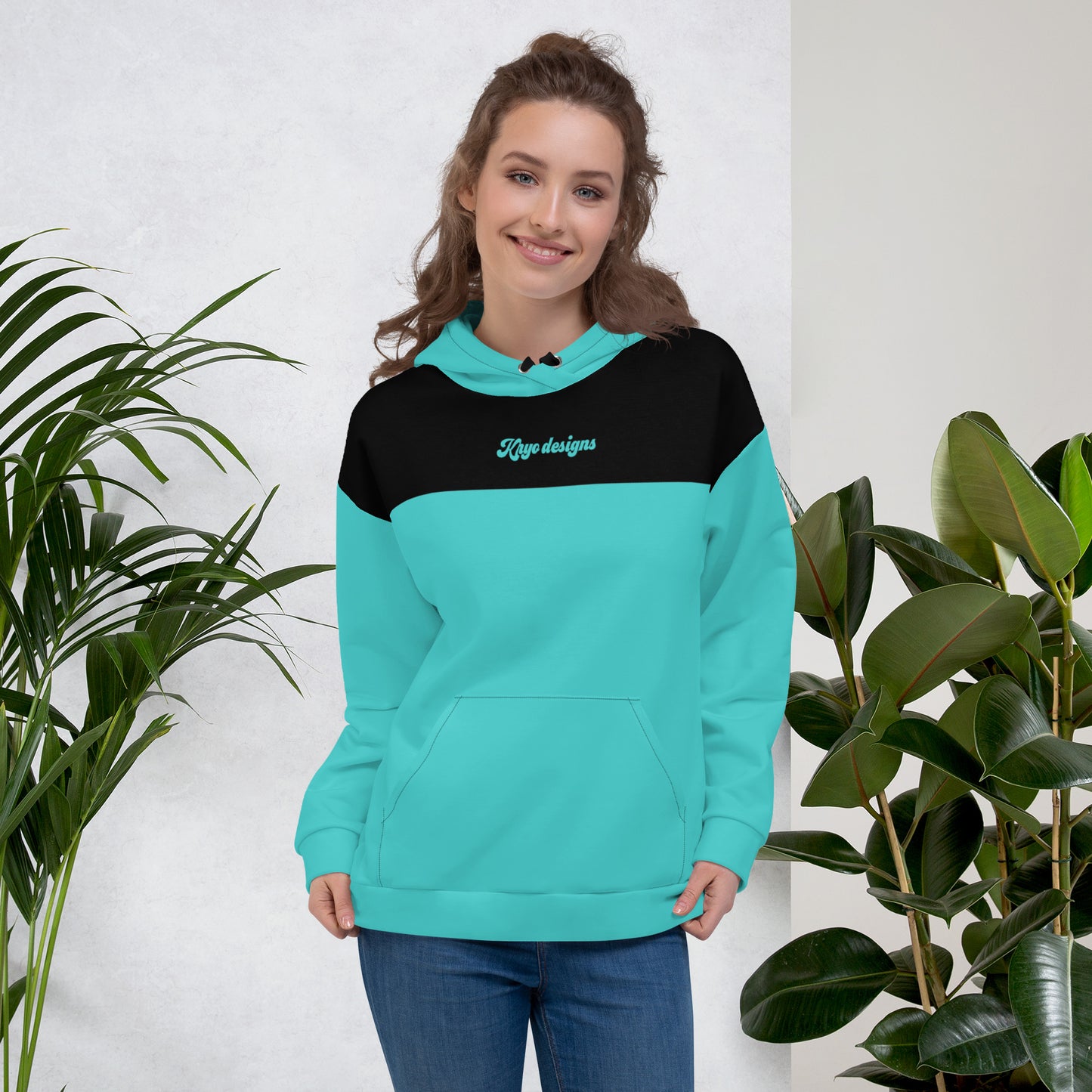 Turquoise Hoodie