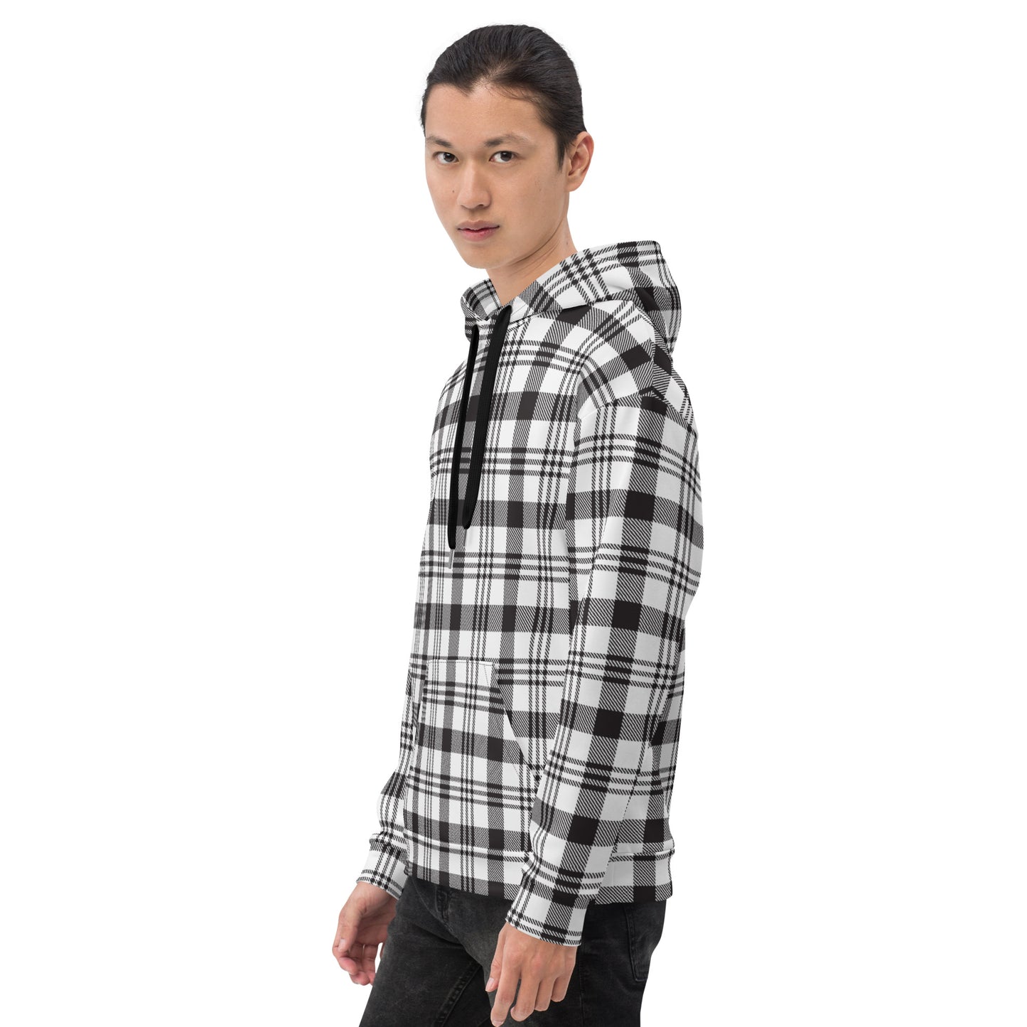 Men's Chequered Hoodie