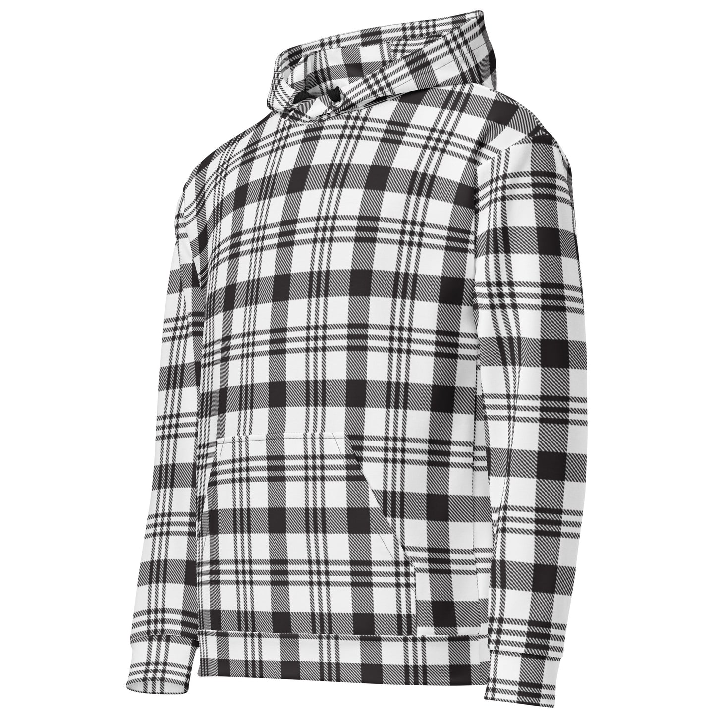 Womens Chequered Hoodie