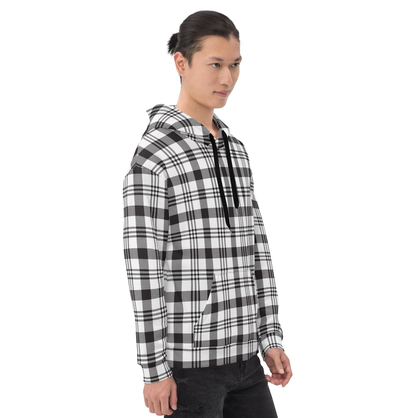 Men's Chequered Hoodie