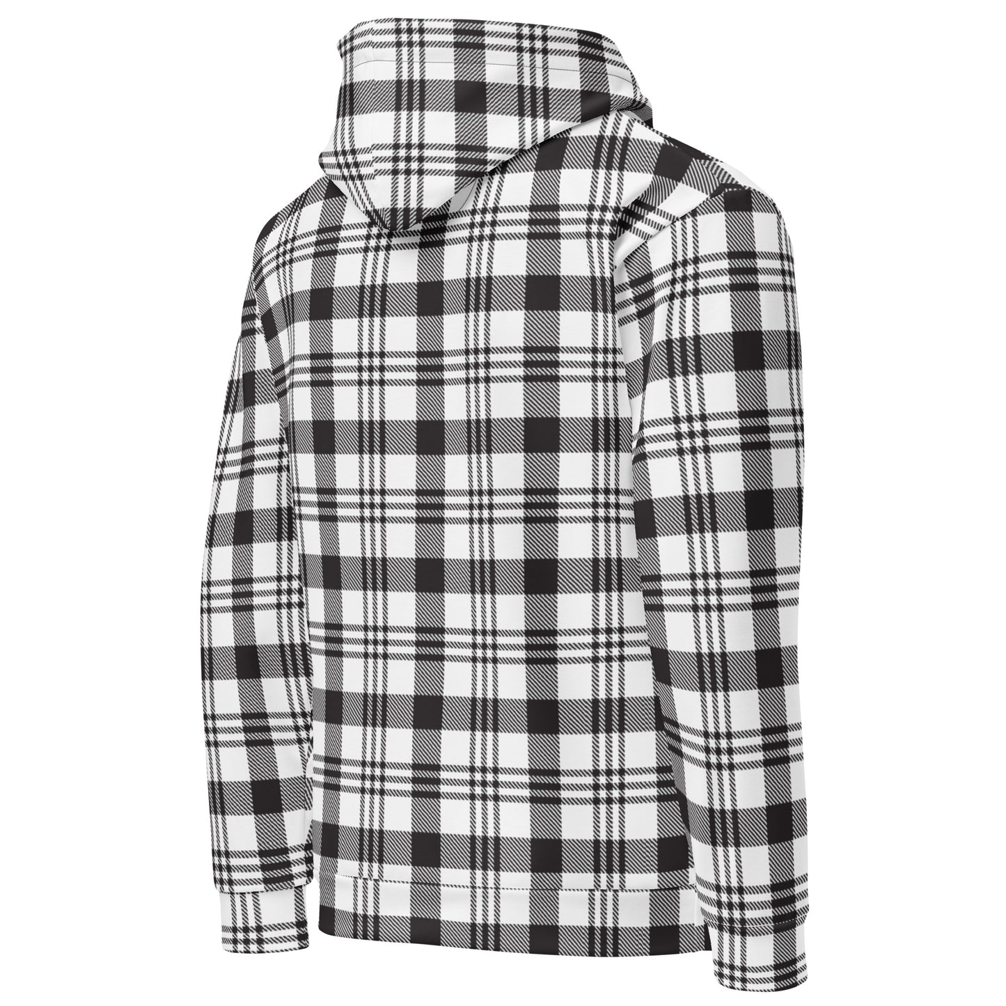 Womens Chequered Hoodie