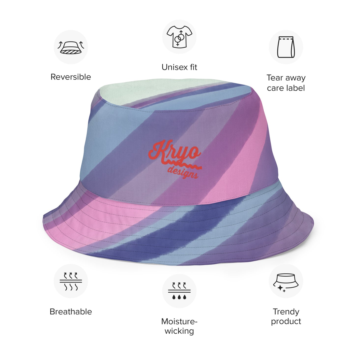 Reversible bucket hat