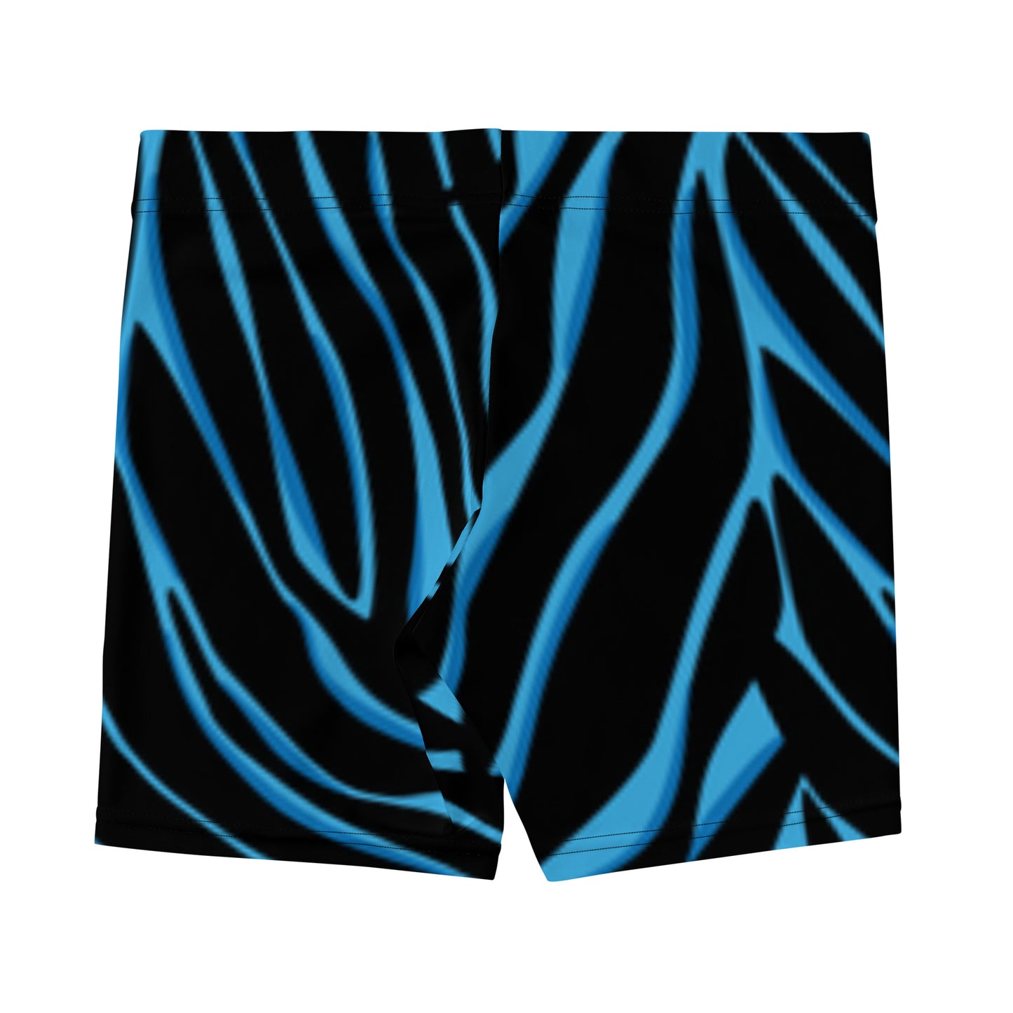 Zebra Print Shorts (Blue &Black)