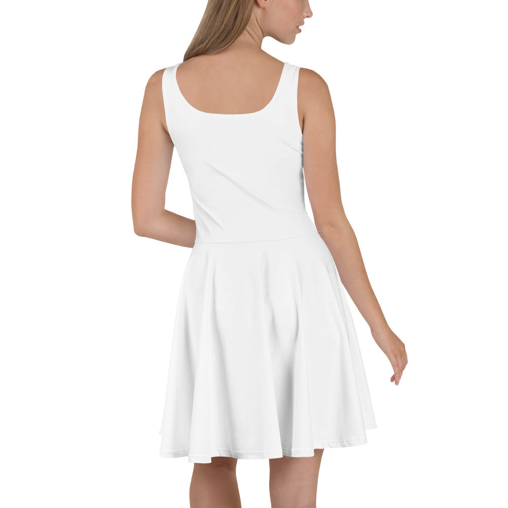 White Skater Dress