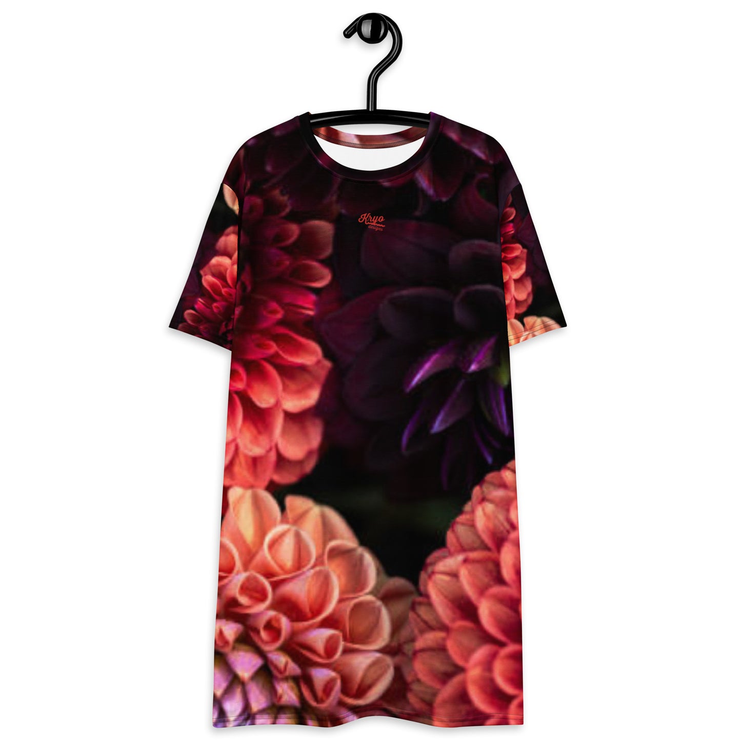 Floral T-shirt dress