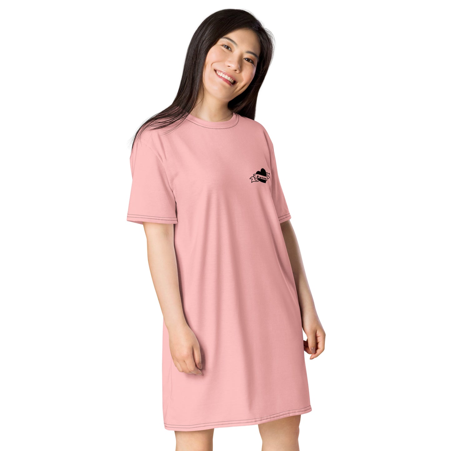 Pink and Sassy T-shirt Dress