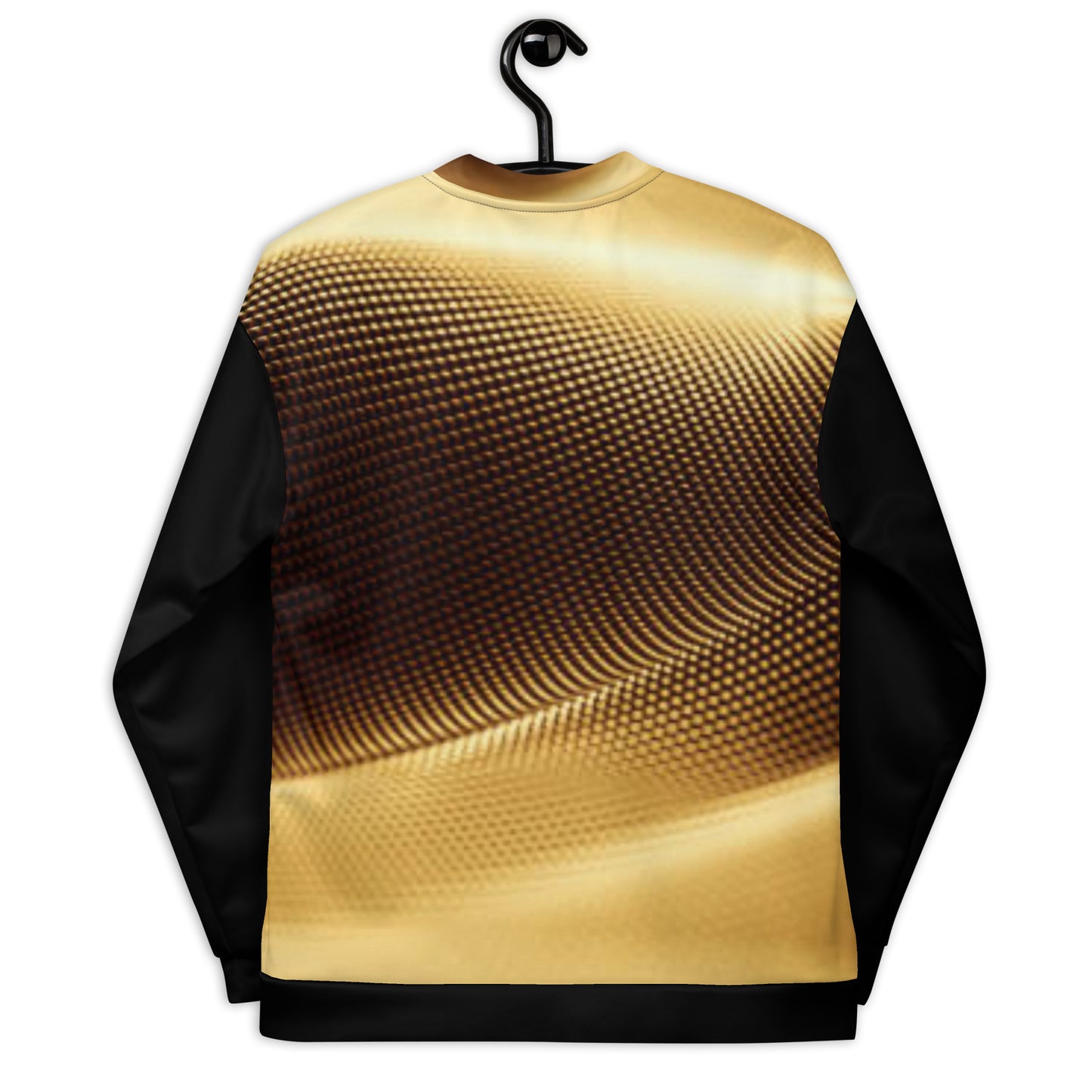 Gold and Black Bomber Jacket