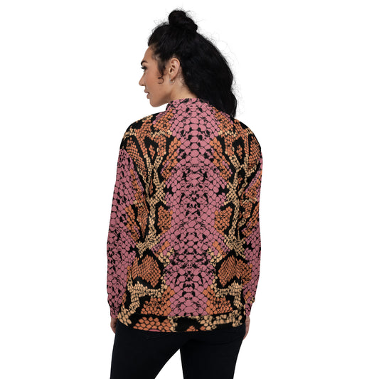 Leopard Print Bomber Jacket