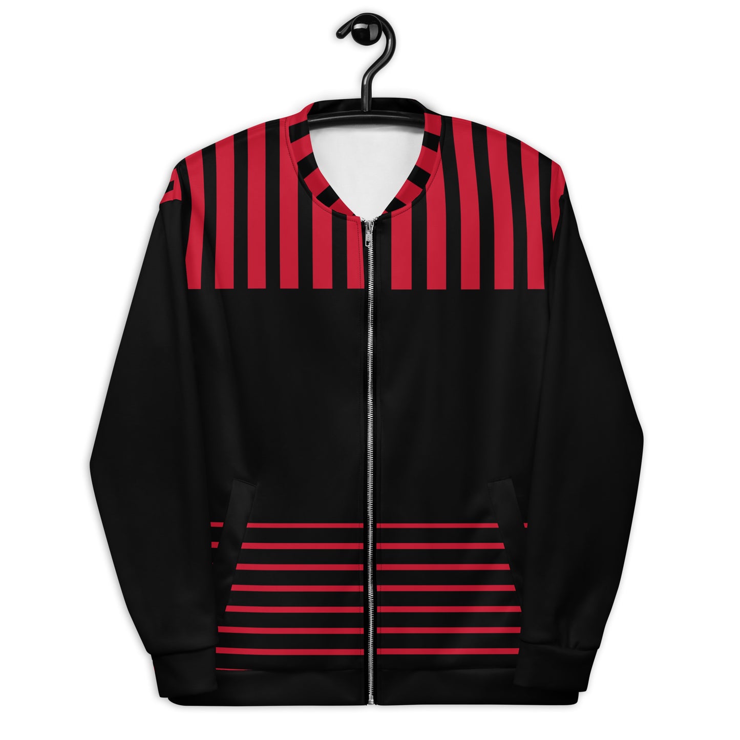 Bomber Jacket (red/black)